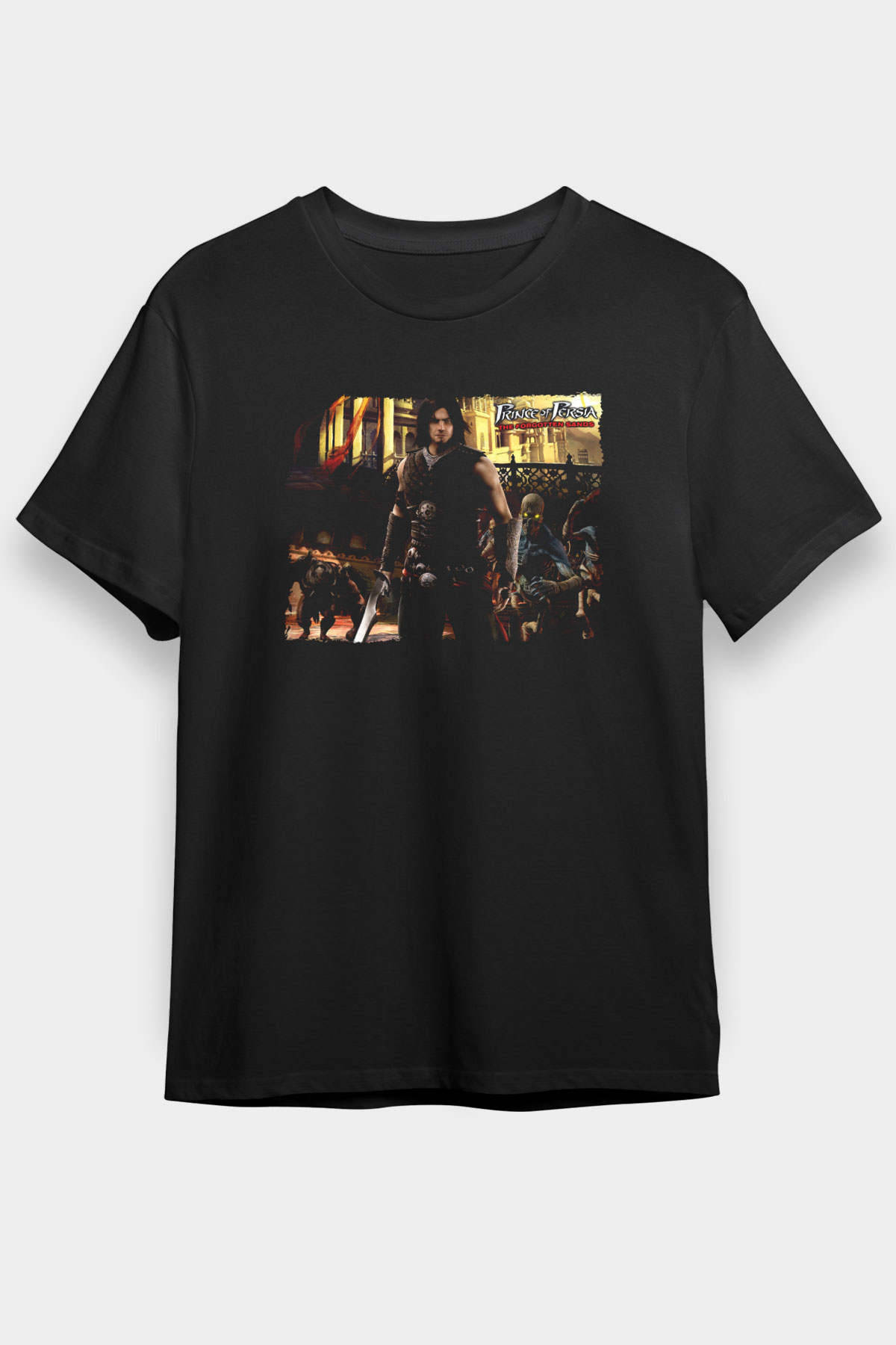 Prince Of Persia Siyah Unisex Tişört T-Shirt