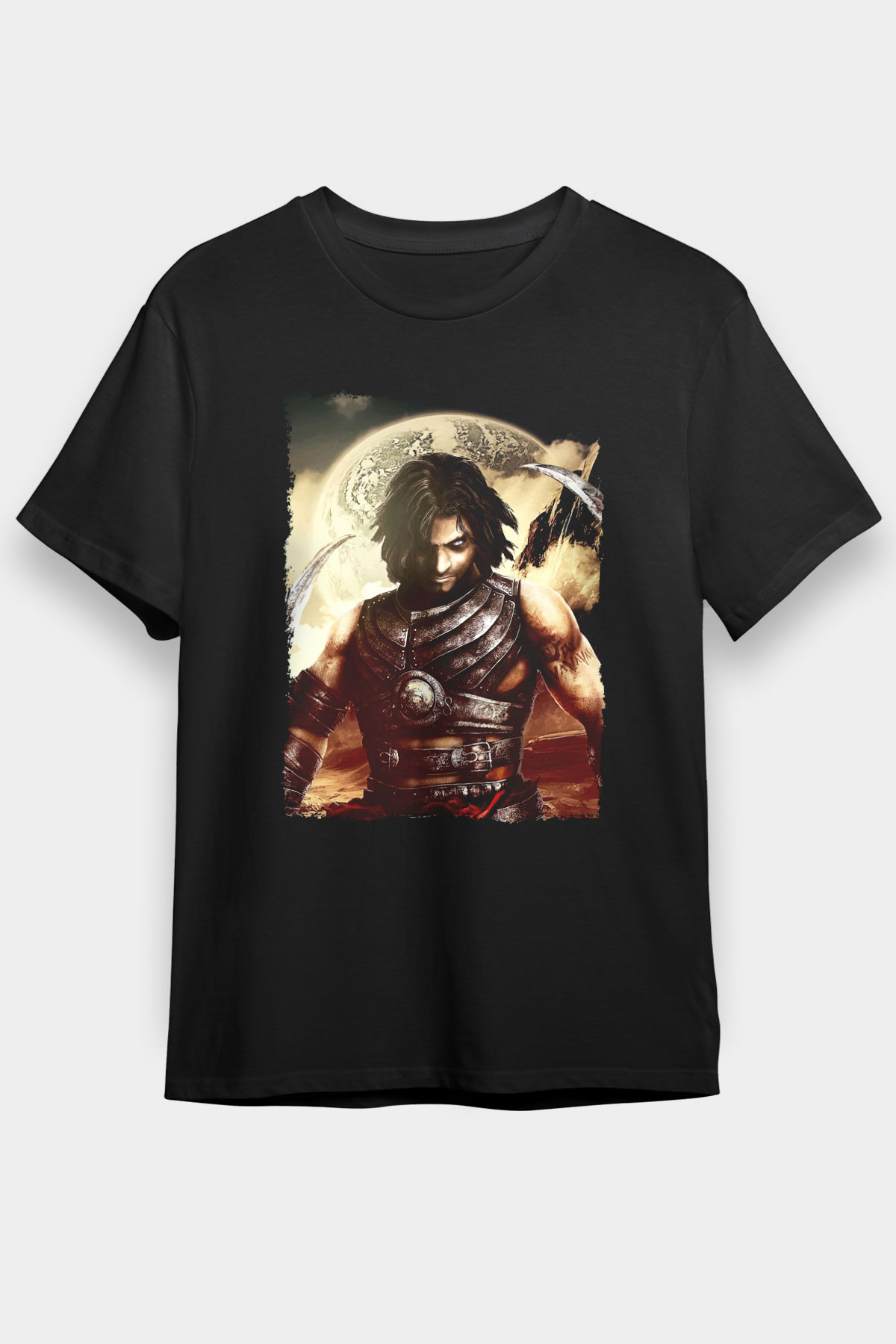 Prince Of Persia Siyah Unisex Tişört T-Shirt