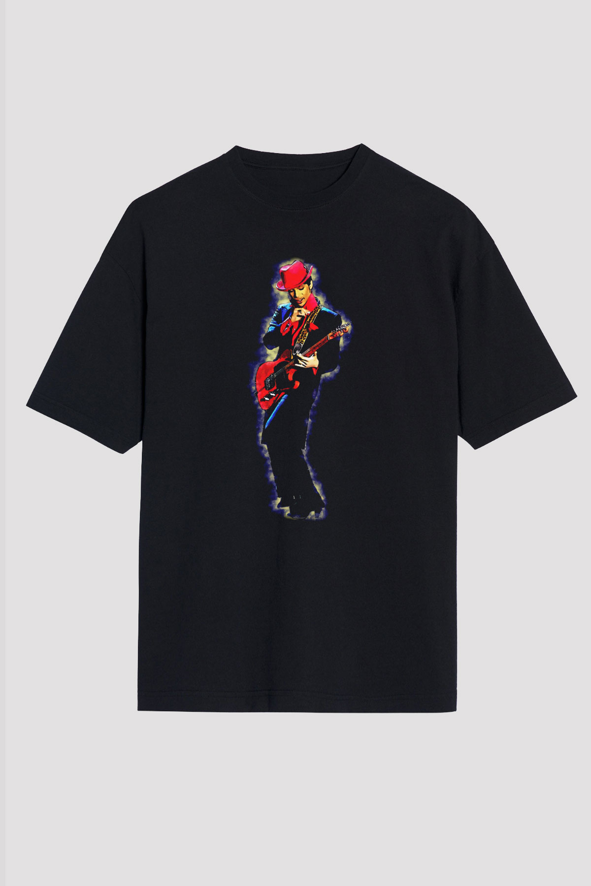 Prince Siyah Unisex Tişört T-Shirt - TişörtFabrikası