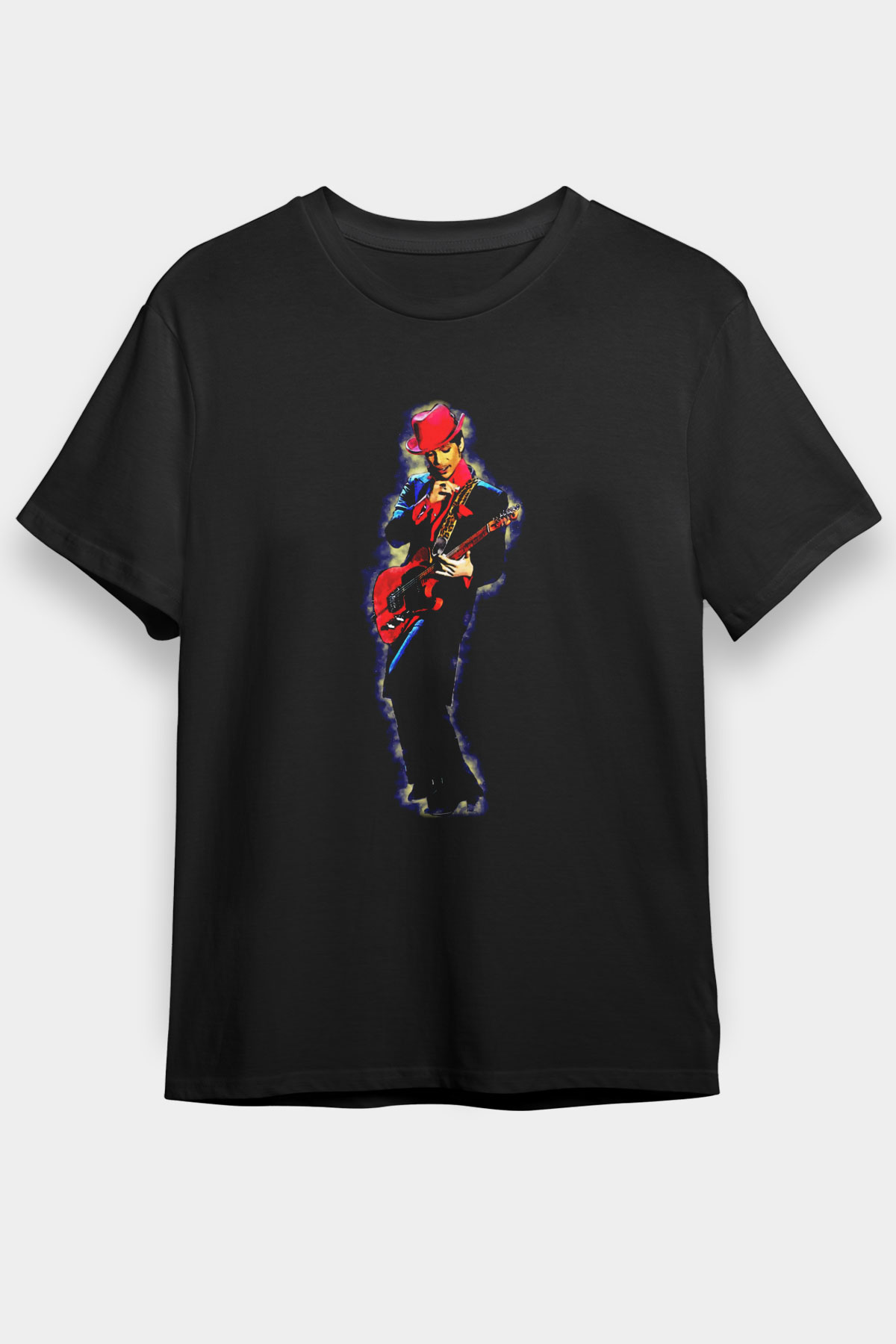 Prince Siyah Unisex Tişört T-Shirt - TişörtFabrikası