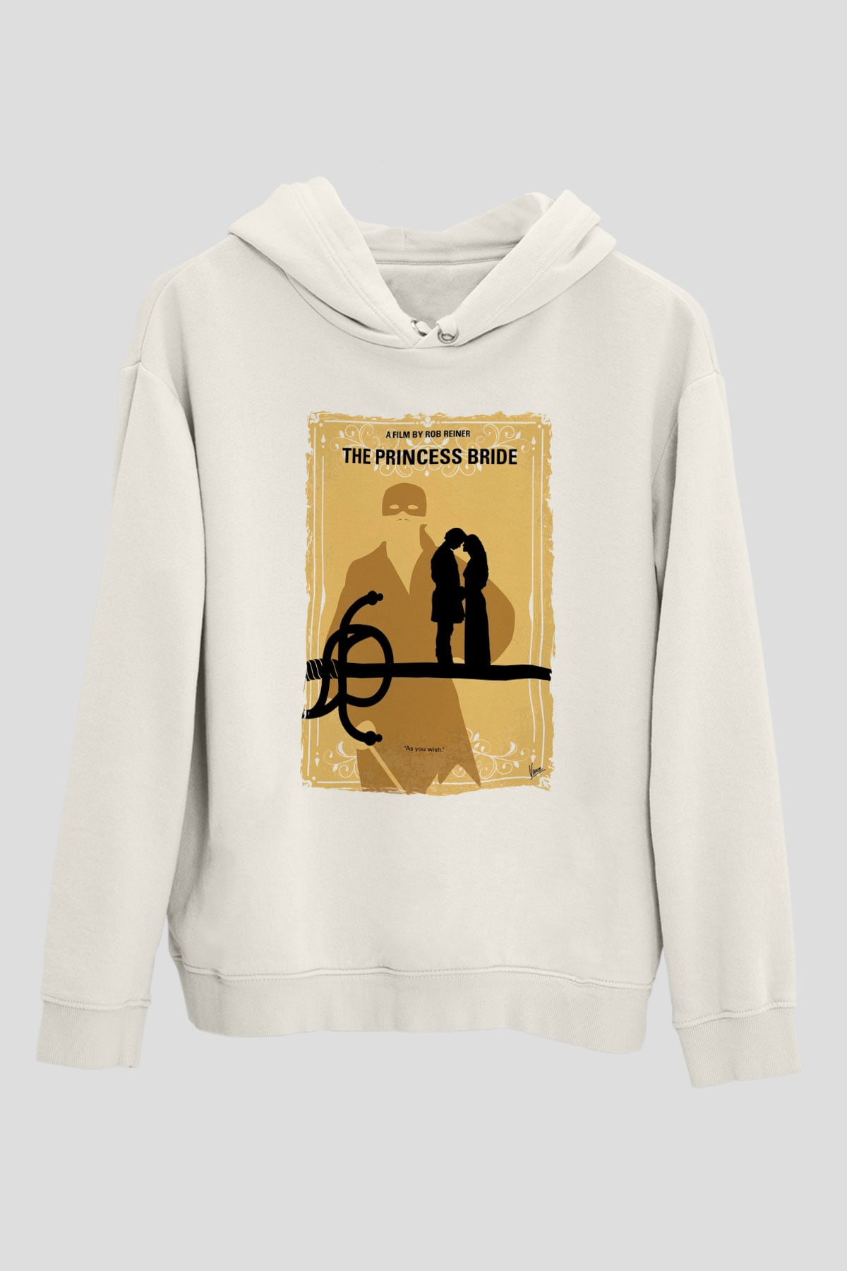 Princess Bride Beyaz Unisex Hoodie