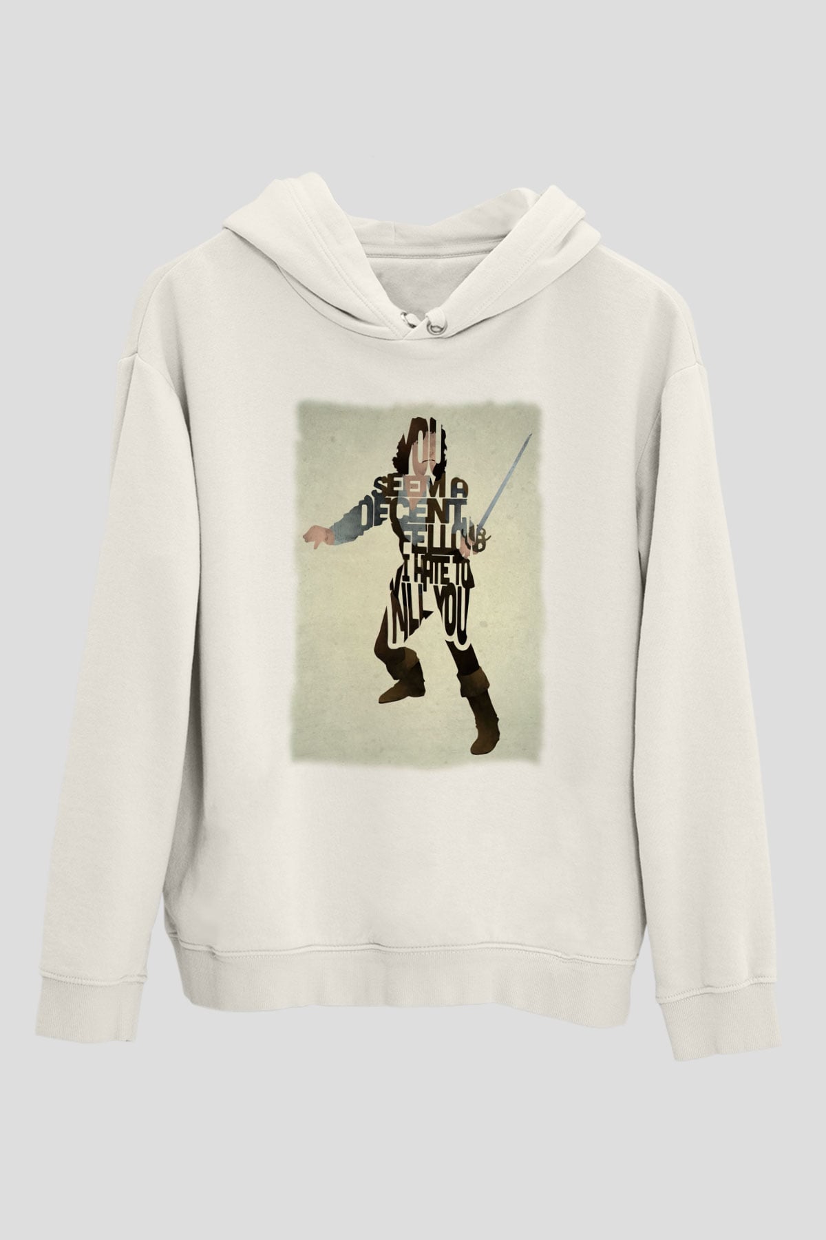 Princess Bride Beyaz Unisex Hoodie