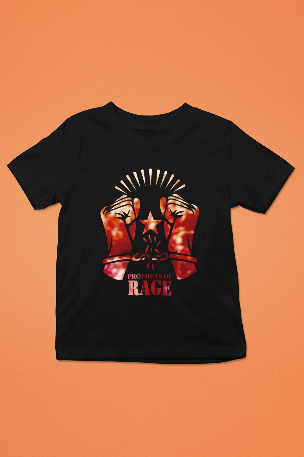 Prophets of Rage Siyah Unisex Çocuk Tişört