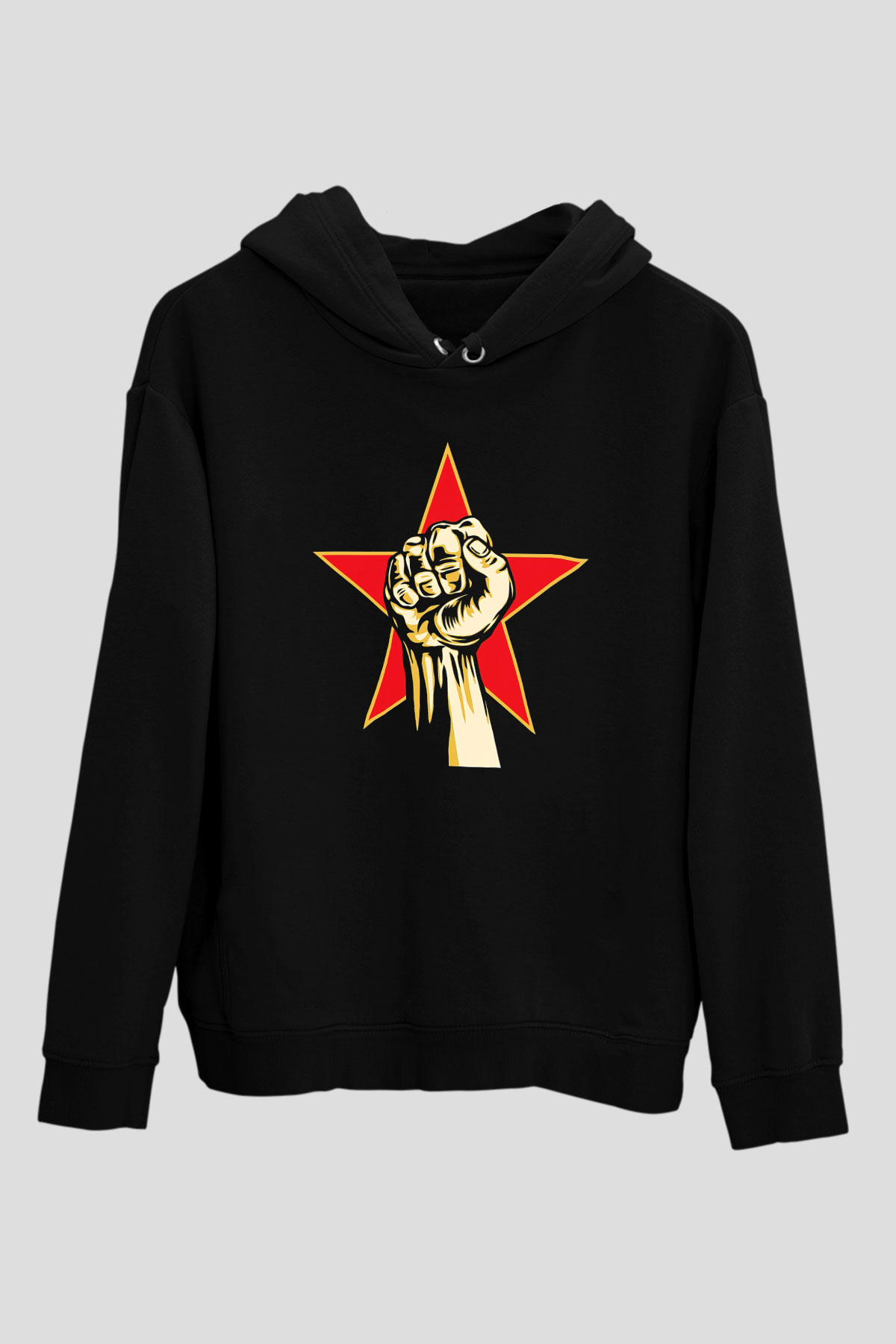 Prophets of Rage Siyah Unisex Hoodie