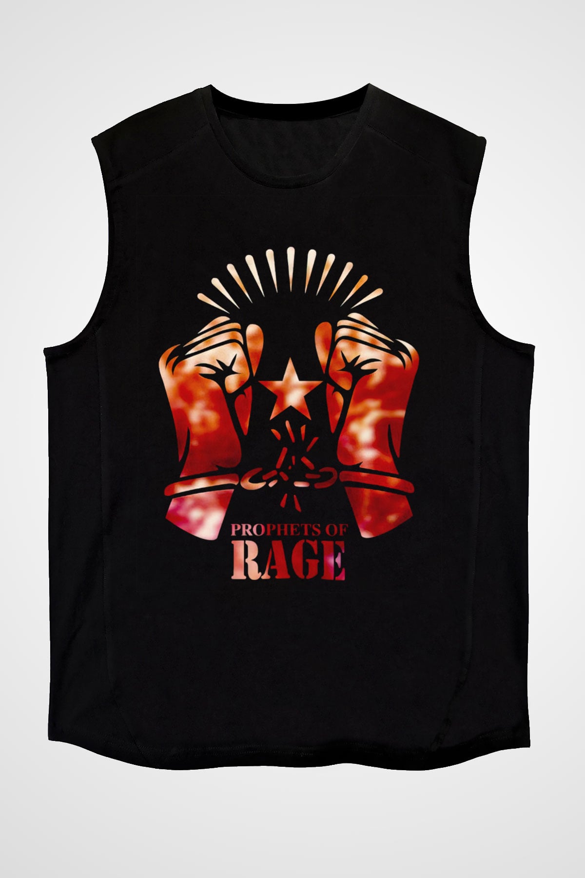 Prophets of Rage Siyah Unisex Kolsuz Tişört