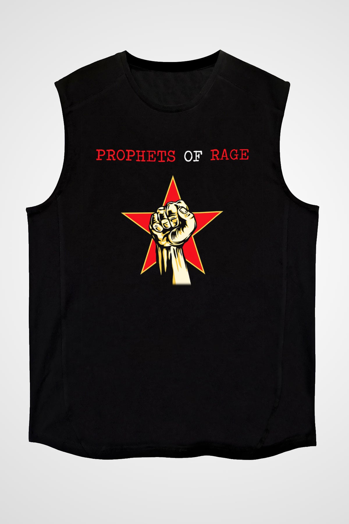 Prophets of Rage Siyah Unisex Kolsuz Tişört