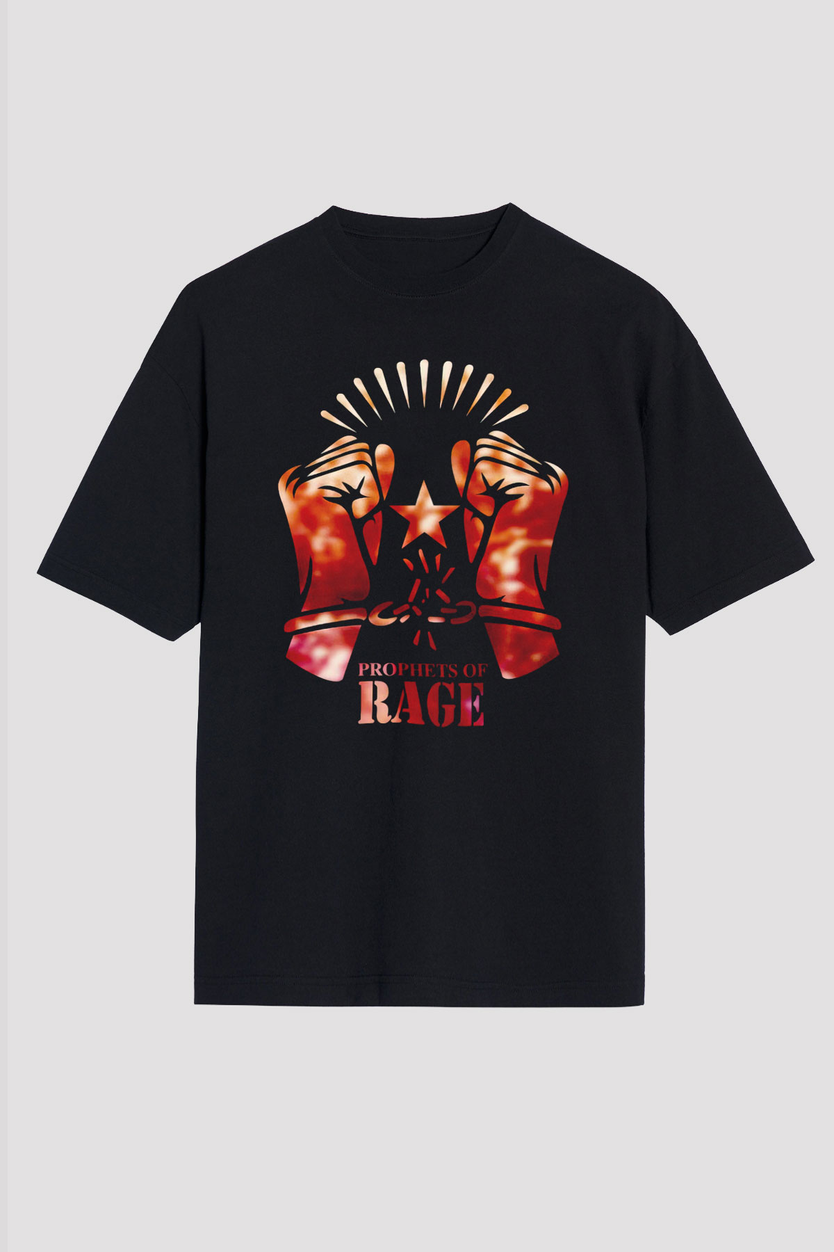 Prophets of Rage Siyah Unisex Tişört T-Shirt - TişörtFabrikası