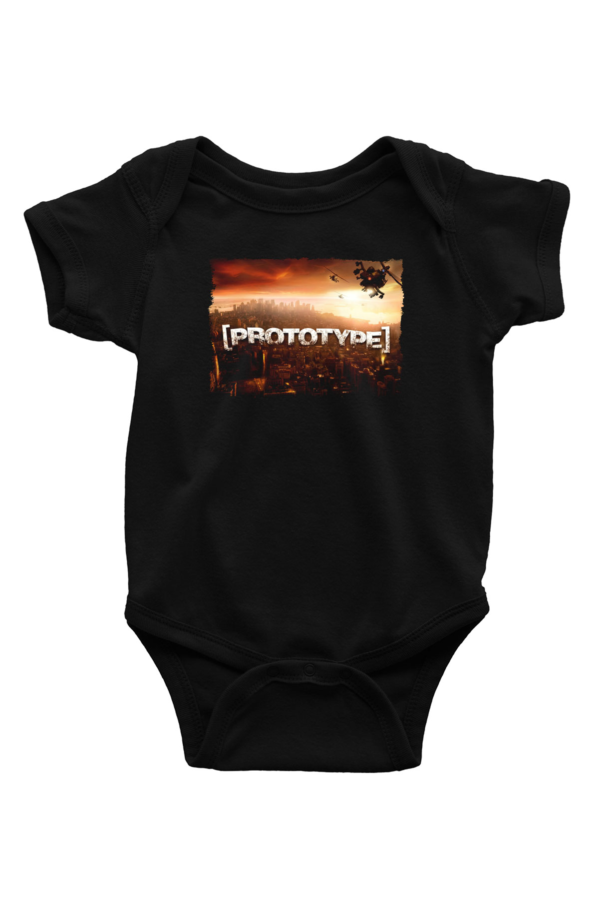 Prototype Siyah Bebek Body - Zıbın