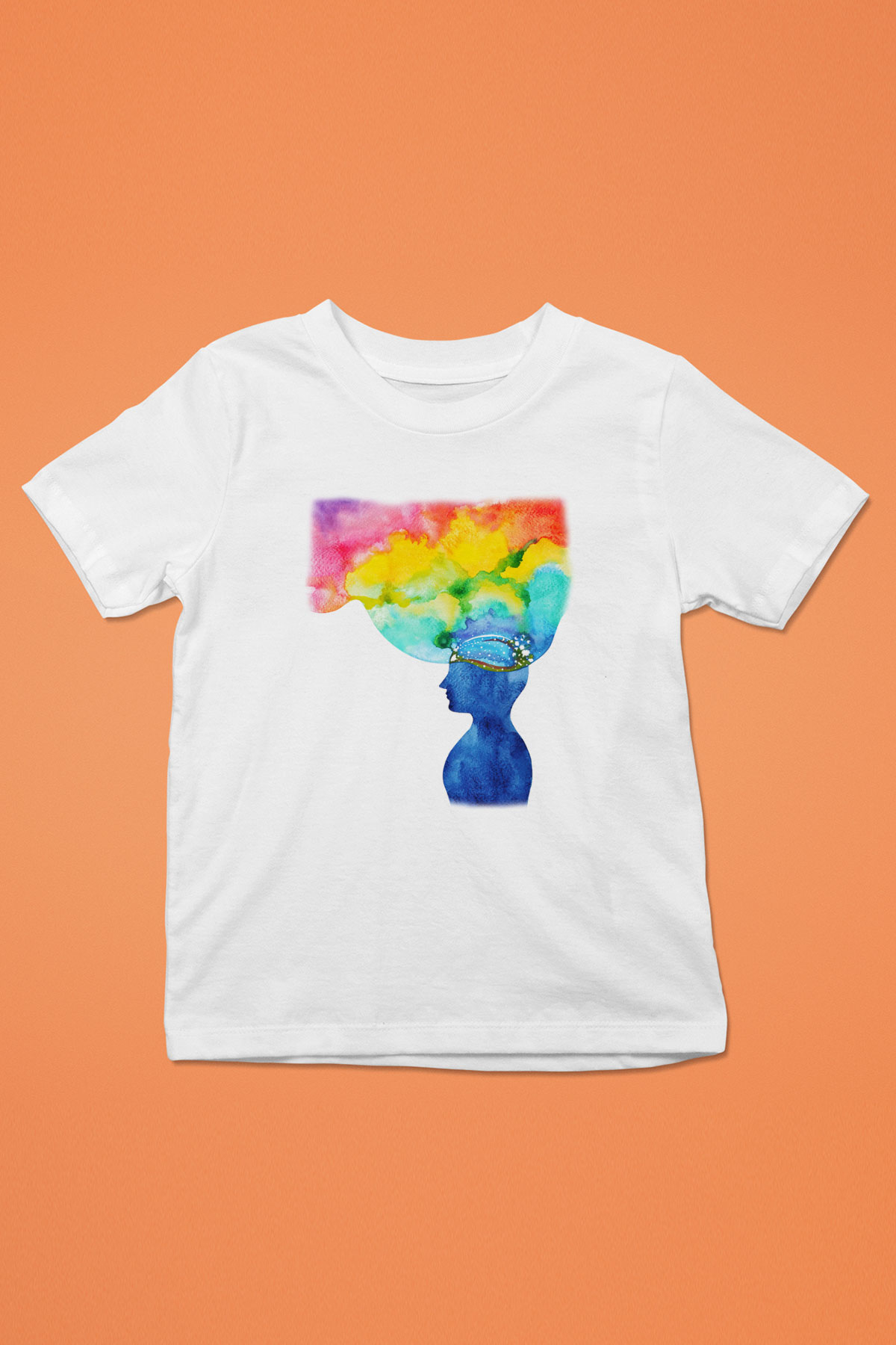 Psikolog Baskılı Beyaz Unisex Çocuk Tişört