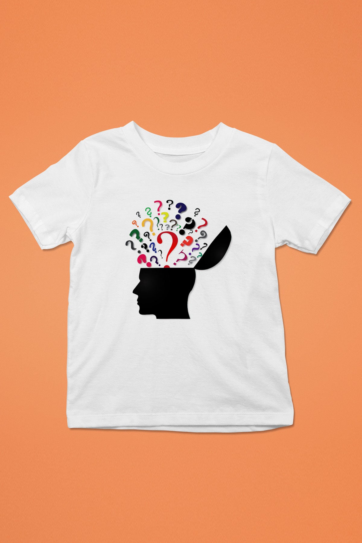 Psikolog Baskılı Beyaz Unisex Çocuk Tişört