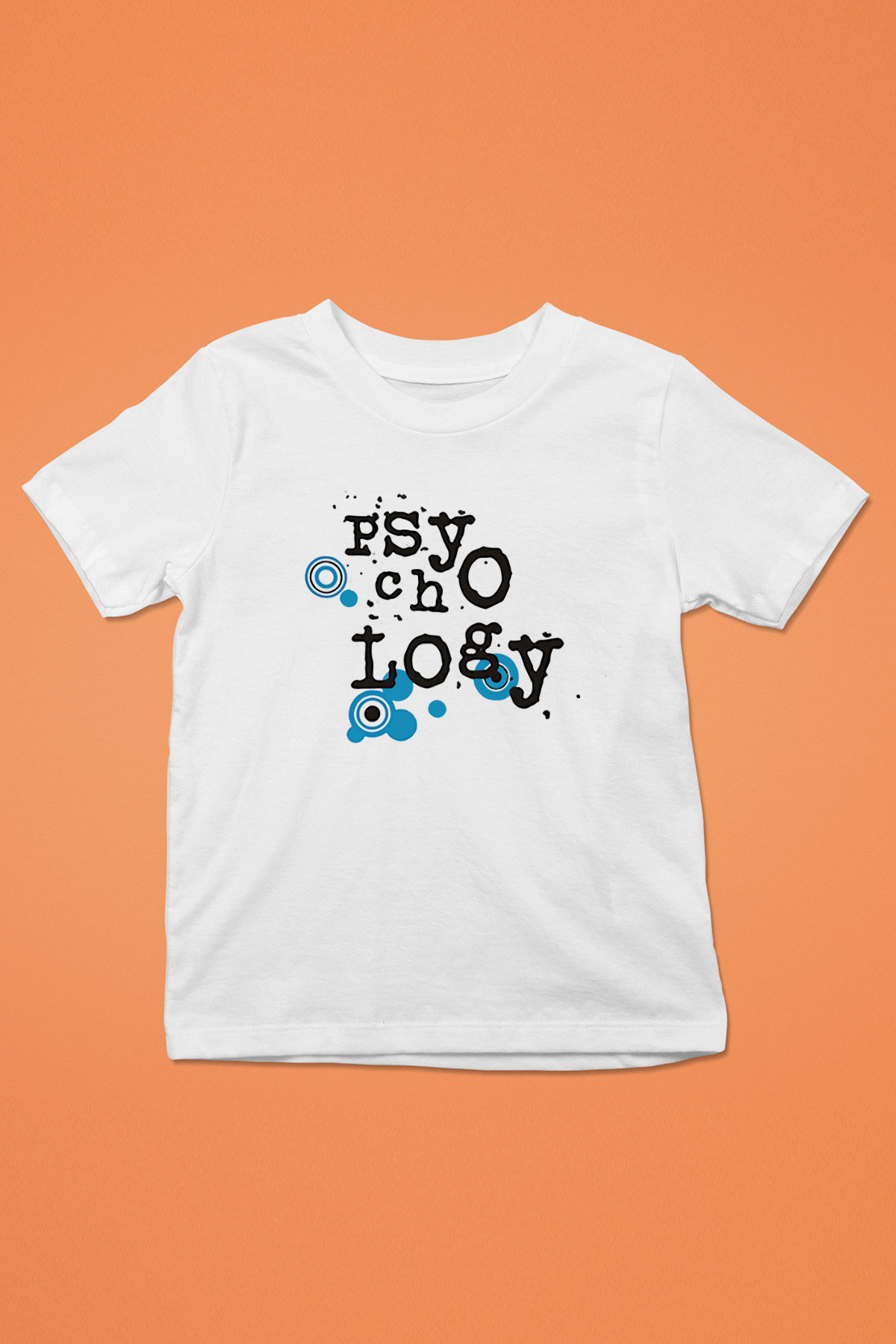 Psikolog Baskılı Beyaz Unisex Çocuk Tişört