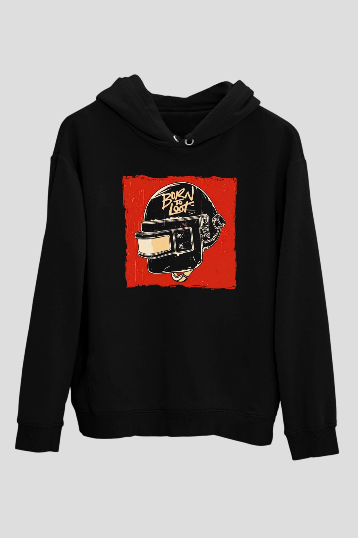 PUBG Siyah Unisex Hoodie