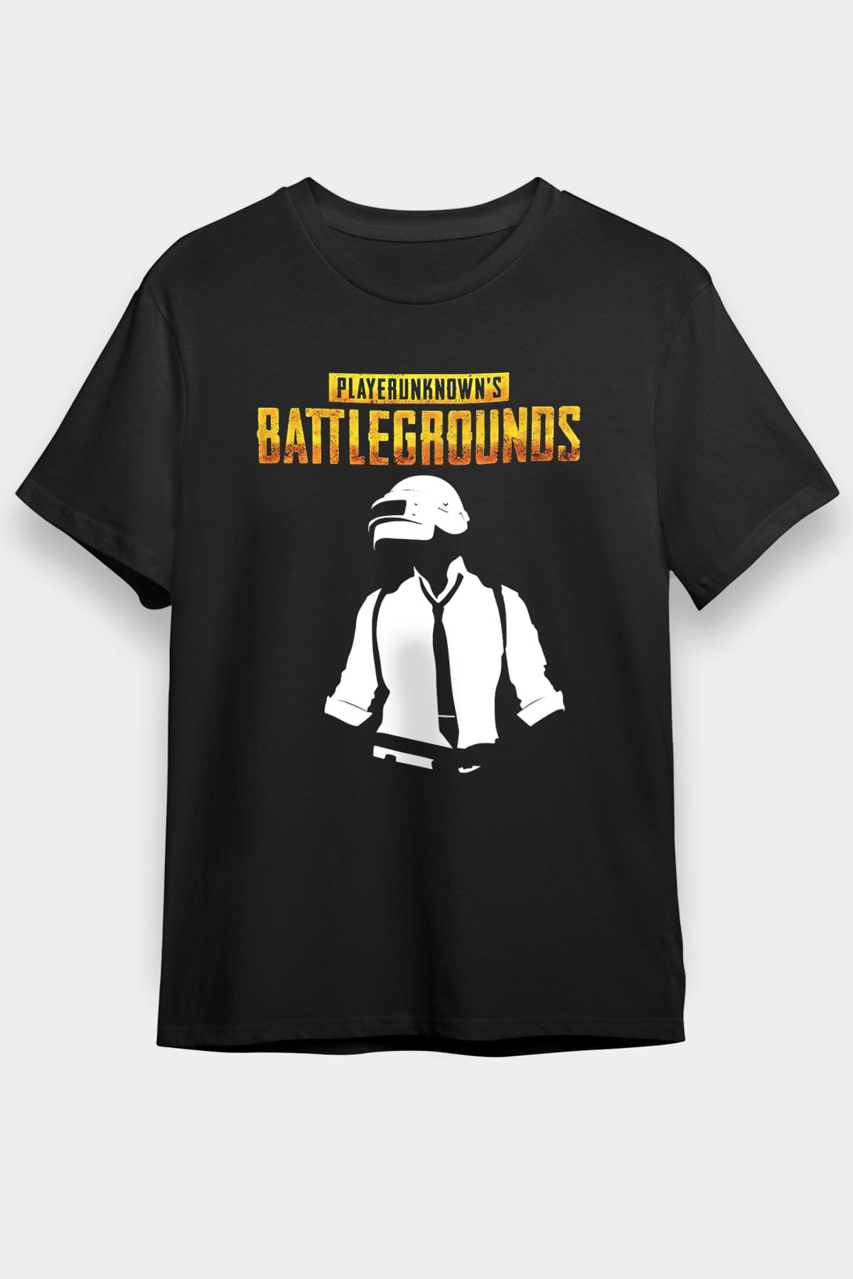 PUBG Siyah Unisex Tişört T-Shirt
