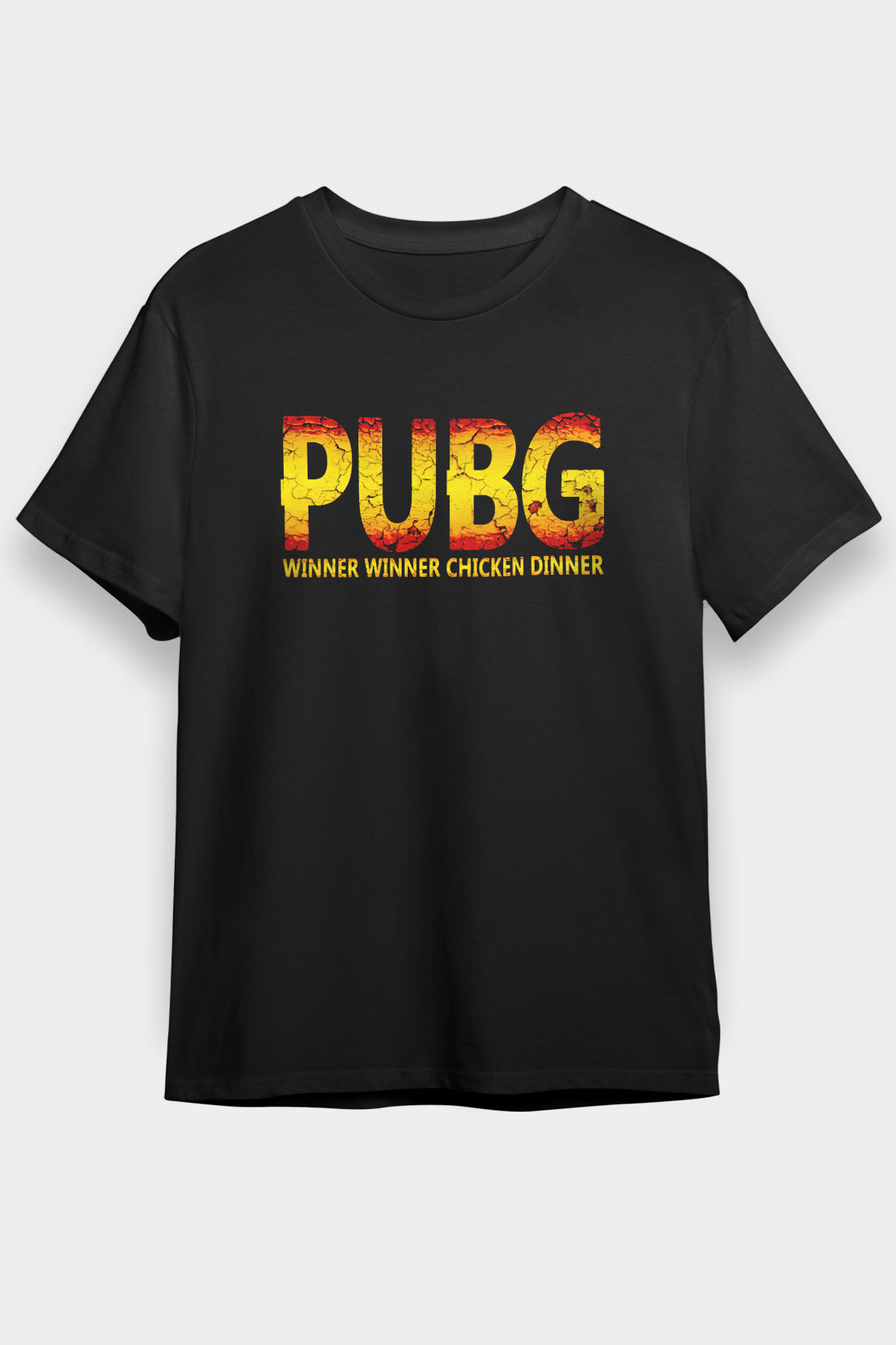 PUBG Siyah Unisex Tişört T-Shirt