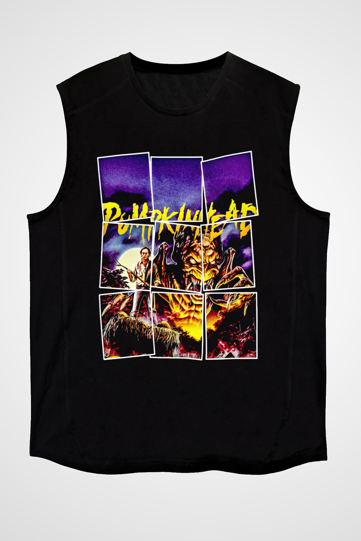Pumpkinhead Siyah Unisex  Kolsuz Tişört