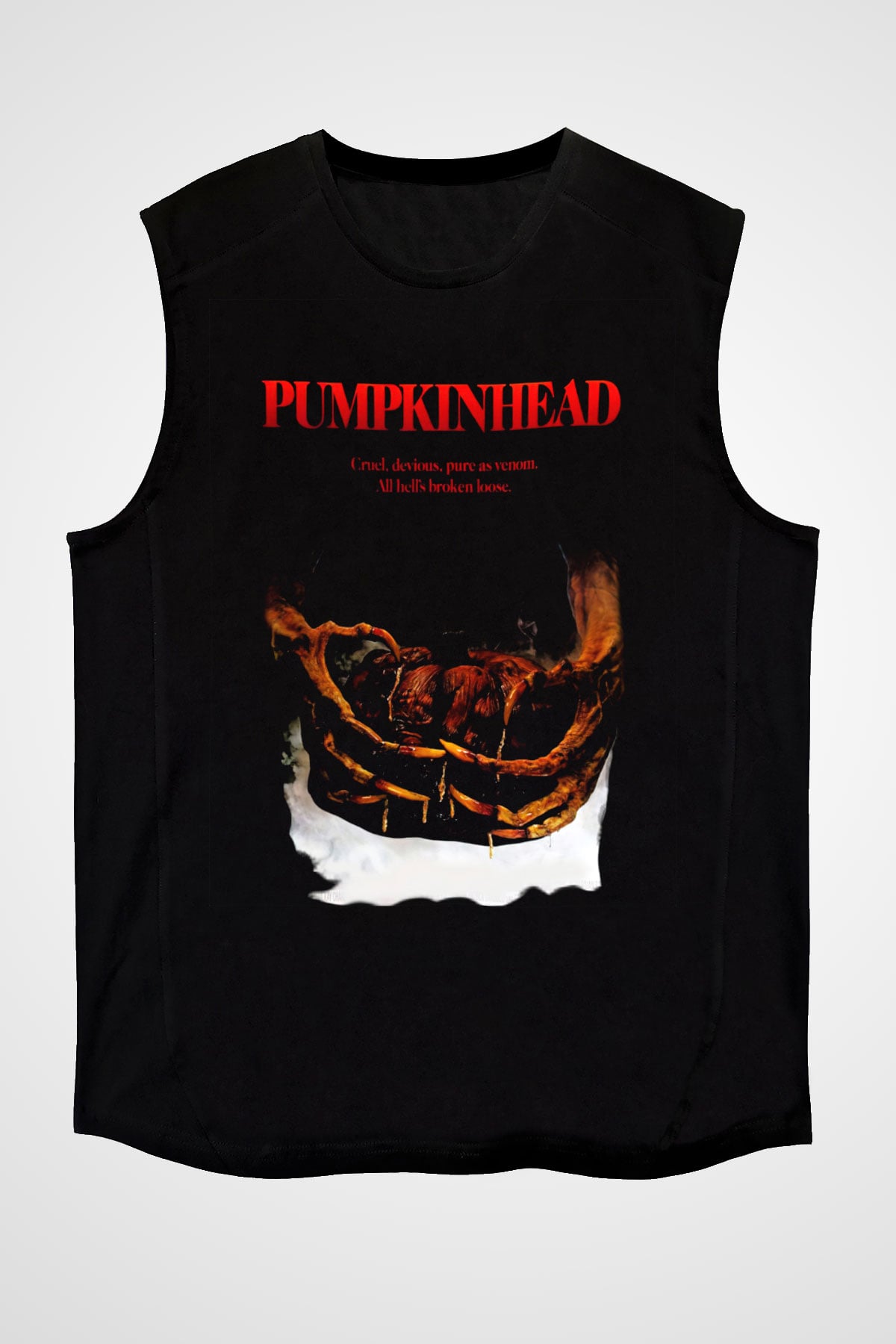 Pumpkinhead Siyah Unisex Kolsuz Tişört
