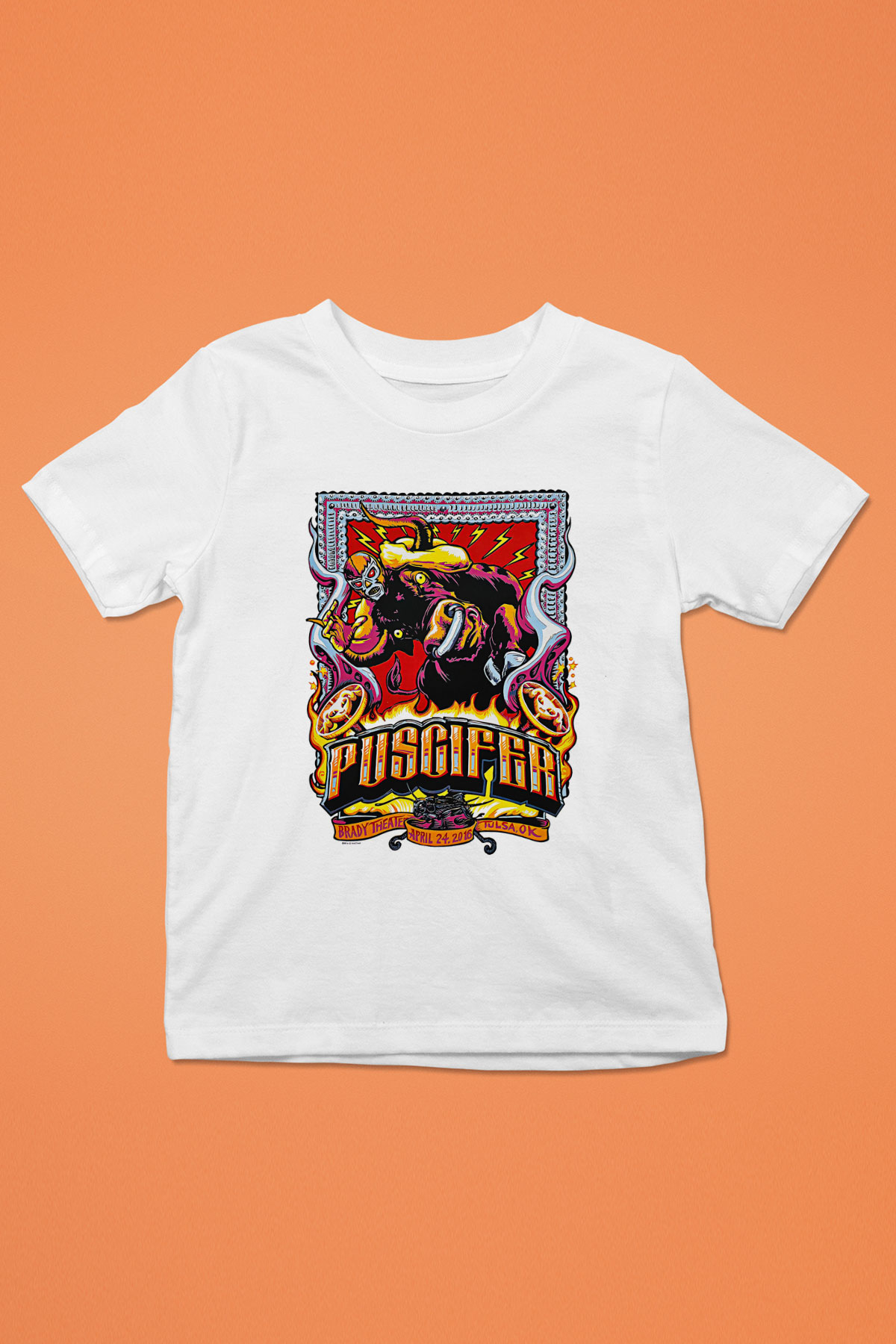 Puscifer Baskılı Beyaz Unisex Beyaz Çocuk Tişört - Tshirt
