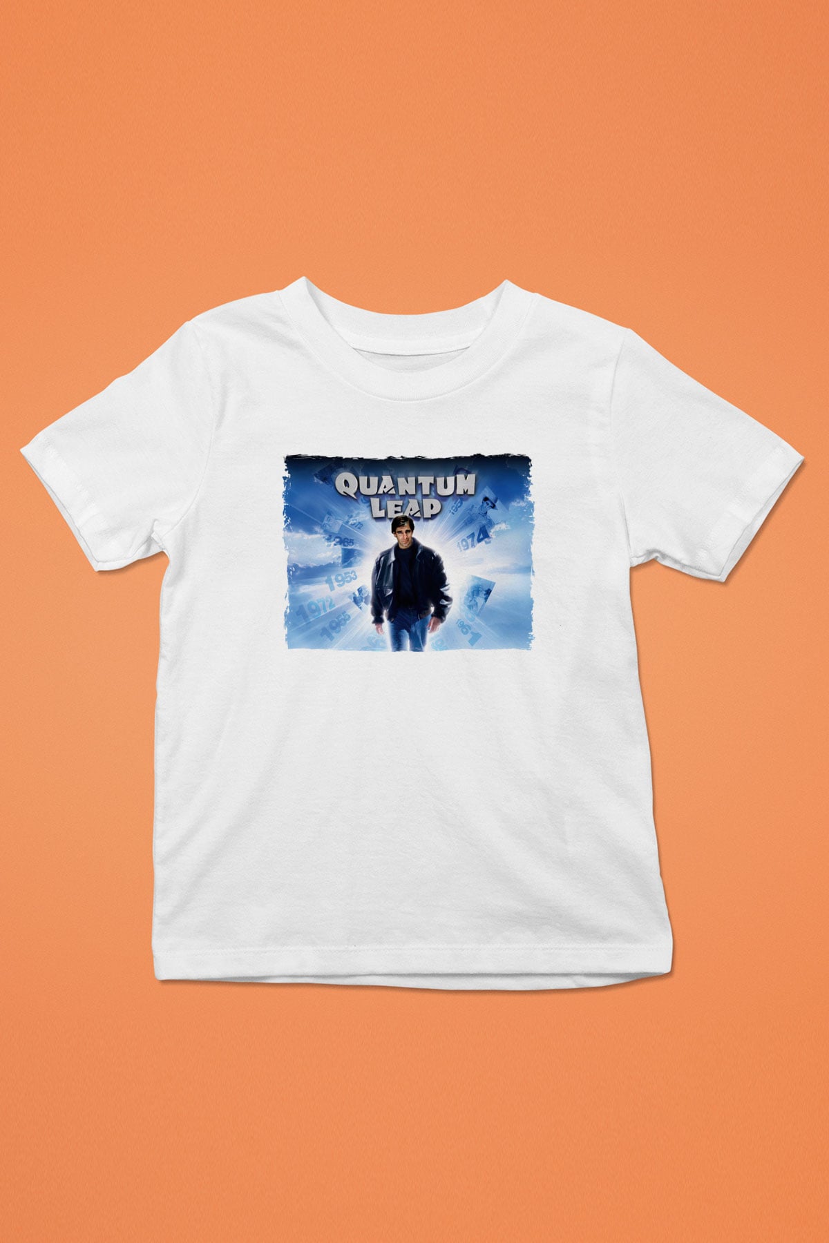 Quantum Leap Beyaz Unisex  Çocuk Tişört