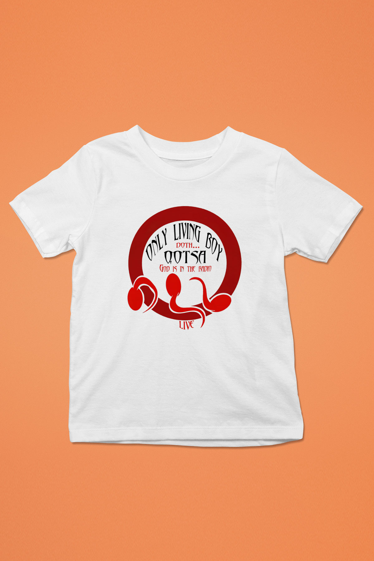 Queens of the Stone Age Baskılı Beyaz Unisex Çocuk Tişört