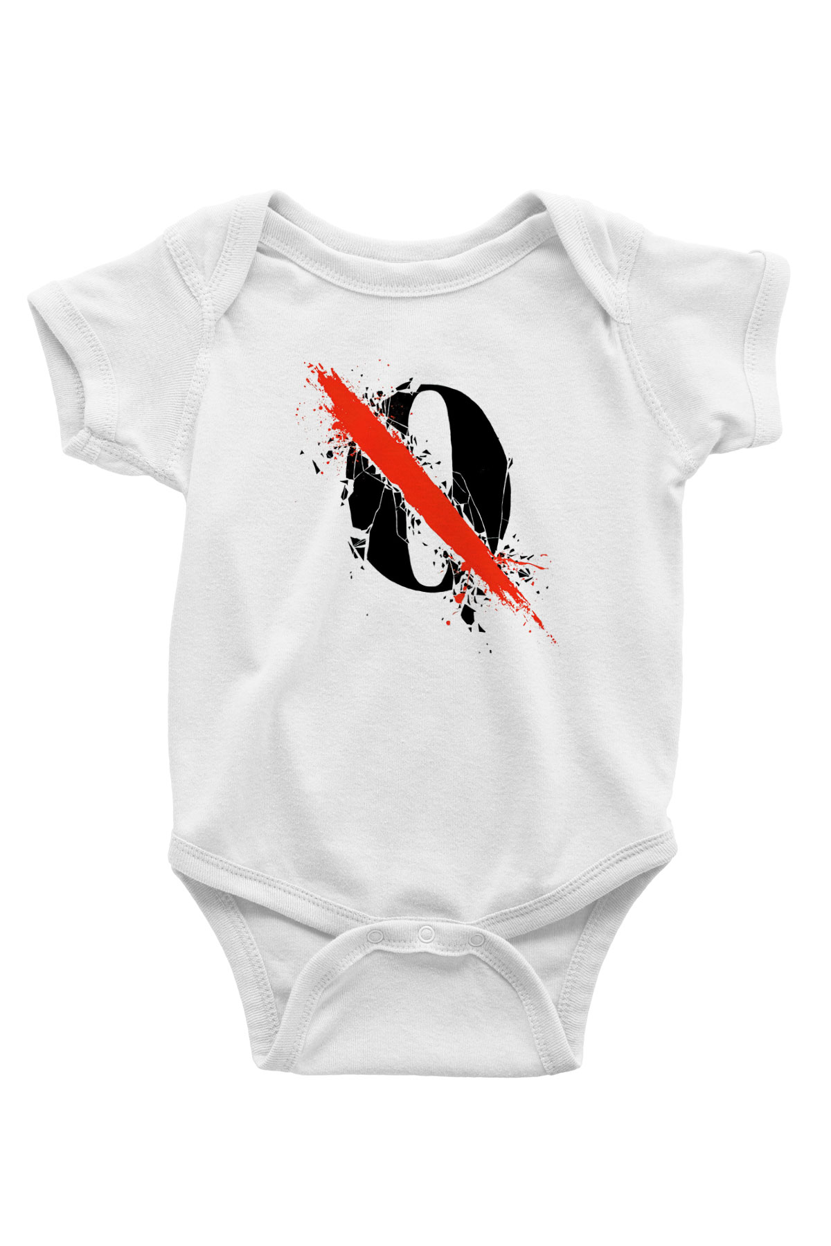 Queens of the Stone Age Baskılı Beyaz Unisex Bebek Body - Zıbın