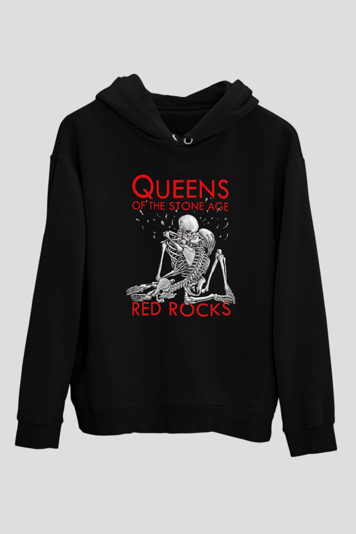 Queens of the Stone Age Siyah Unisex Hoodie