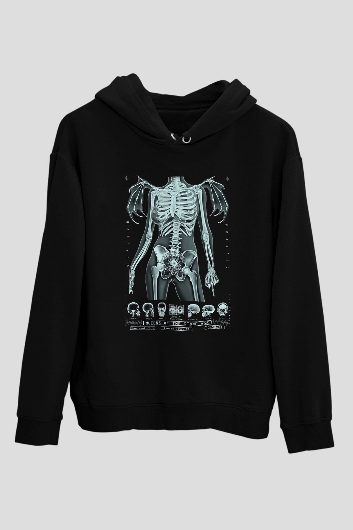 Queens of the Stone Age Siyah Unisex Hoodie