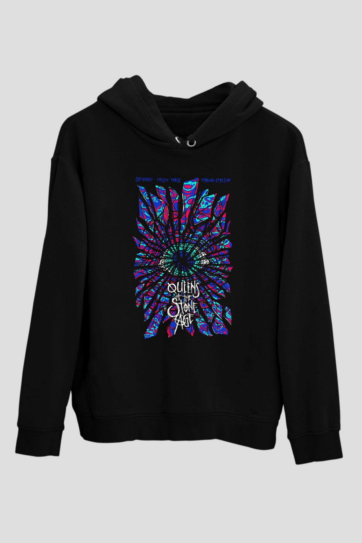 Queens of the Stone Age Siyah Unisex Hoodie