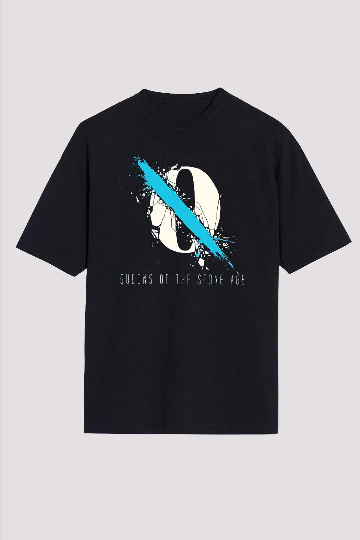 Queens of the Stone Age Siyah Unisex Oversize Tişört T-Shirt
