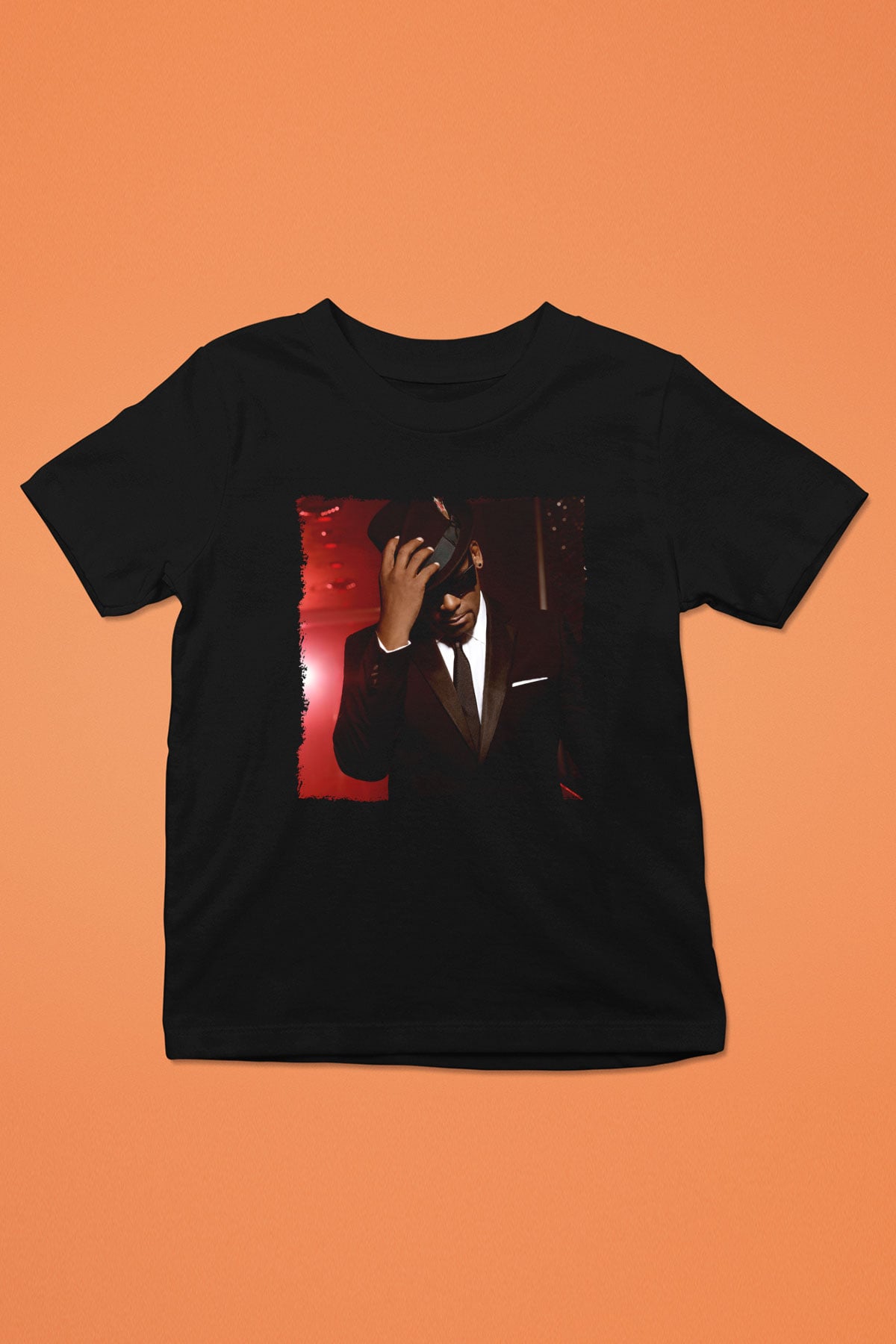 R.Kelly Siyah Unisex Çocuk Tişört