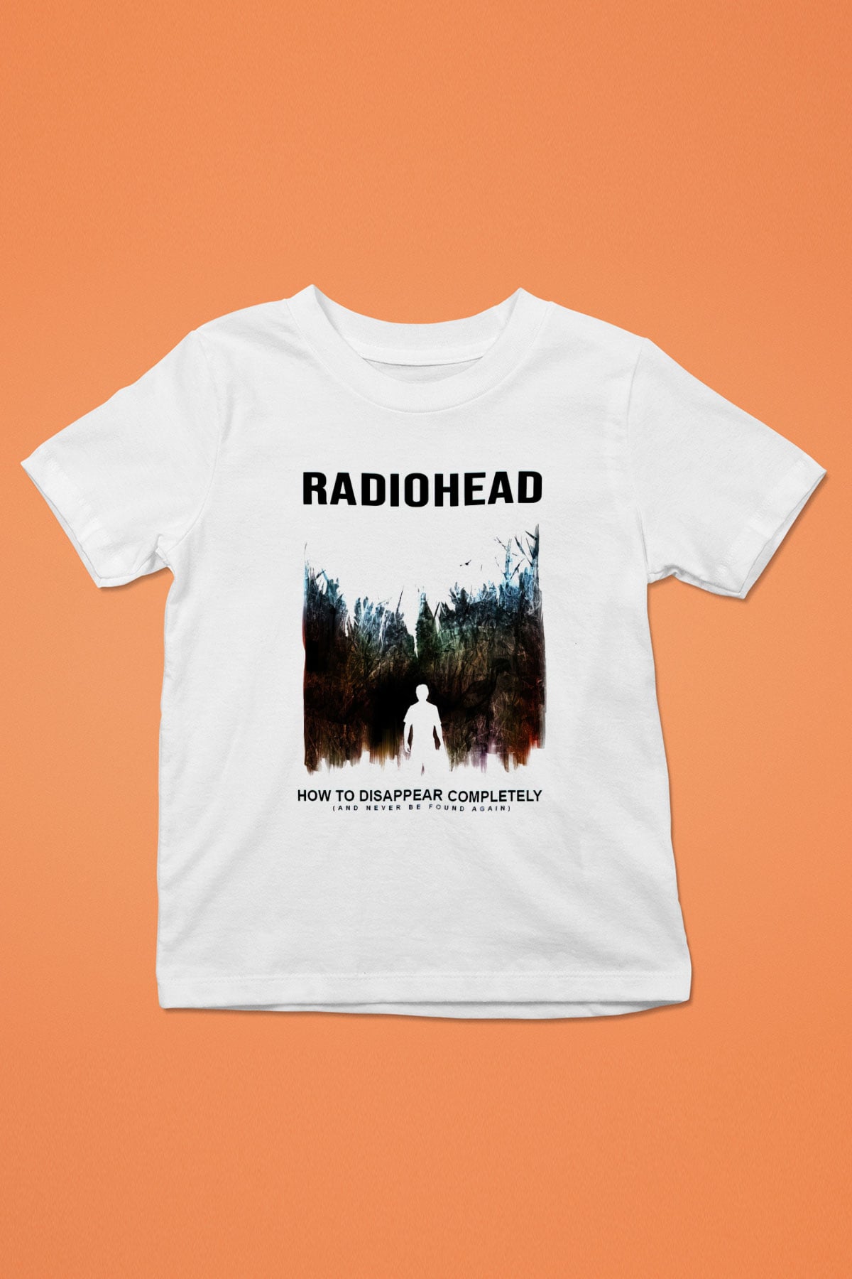 Radiohead Baskılı Beyaz Unisex Çocuk Tişört