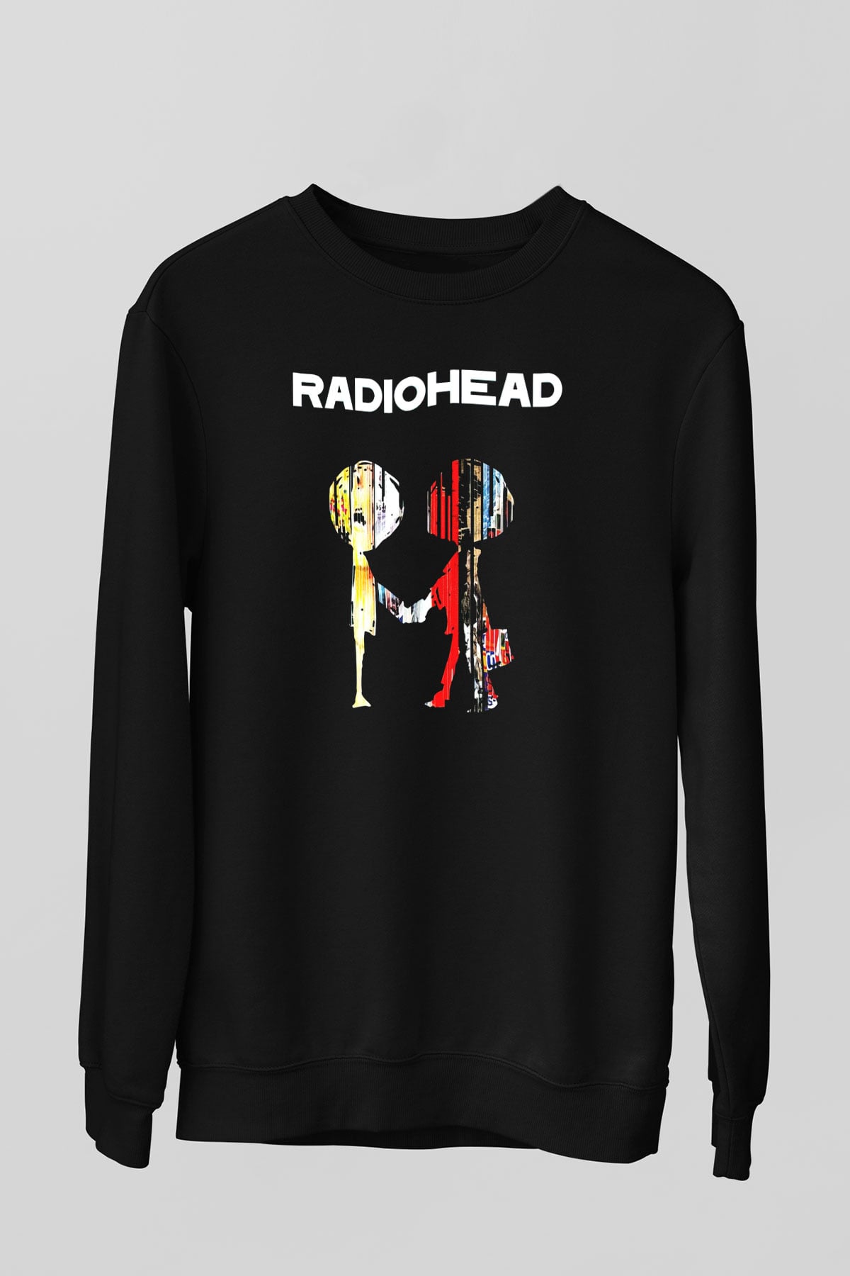 Radiohead Siyah Unisex Sweatshirt