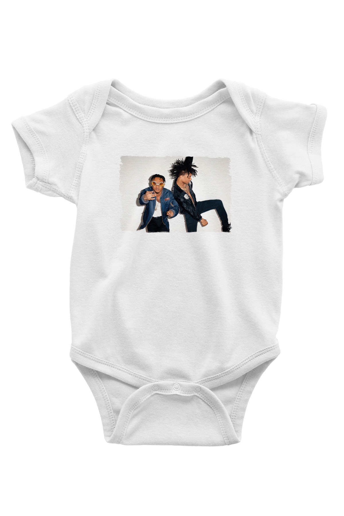 Rae Sremmurd Beyaz Bebek Body - Zıbın
