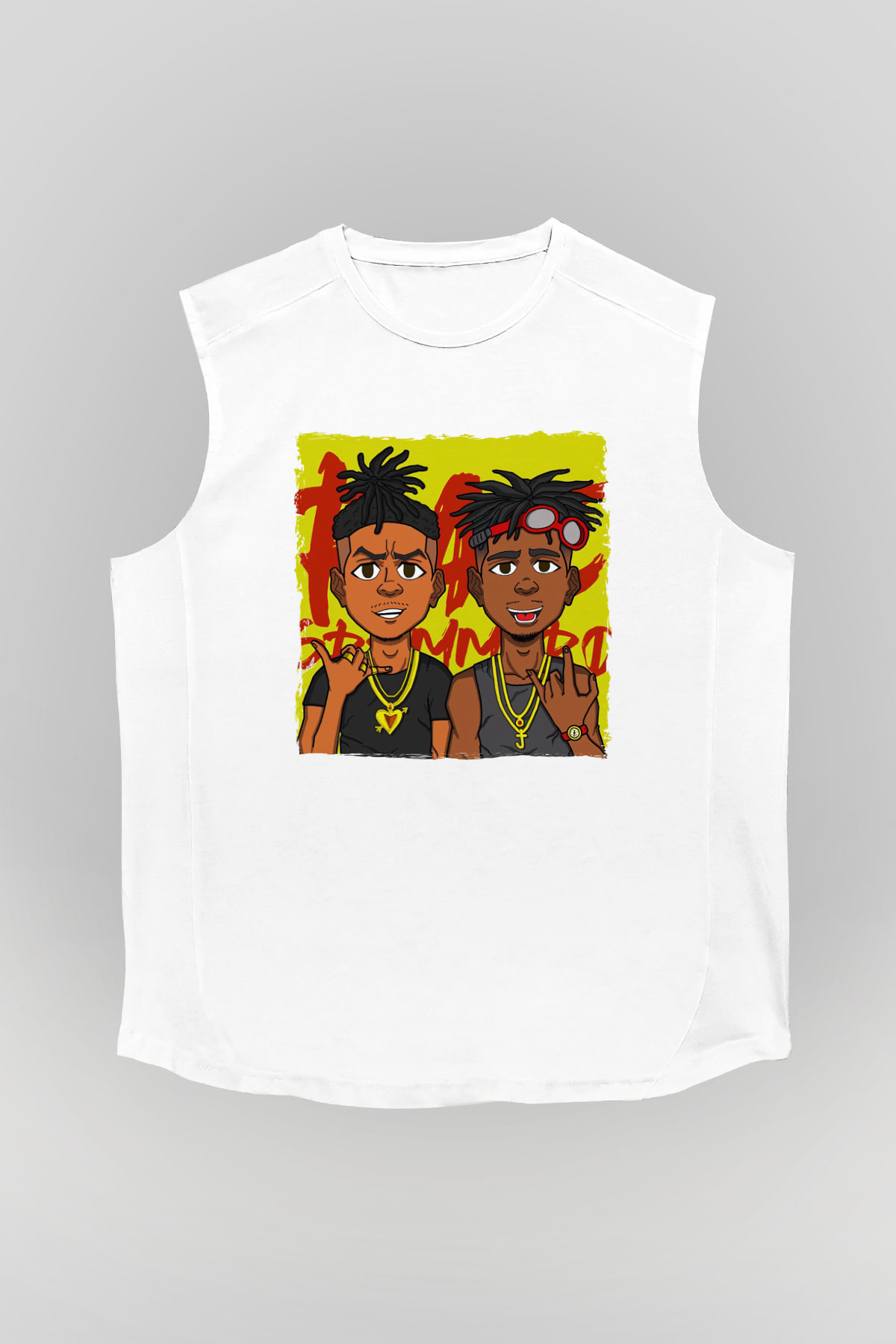Rae Sremmurd Beyaz Unisex Kolsuz Tişört