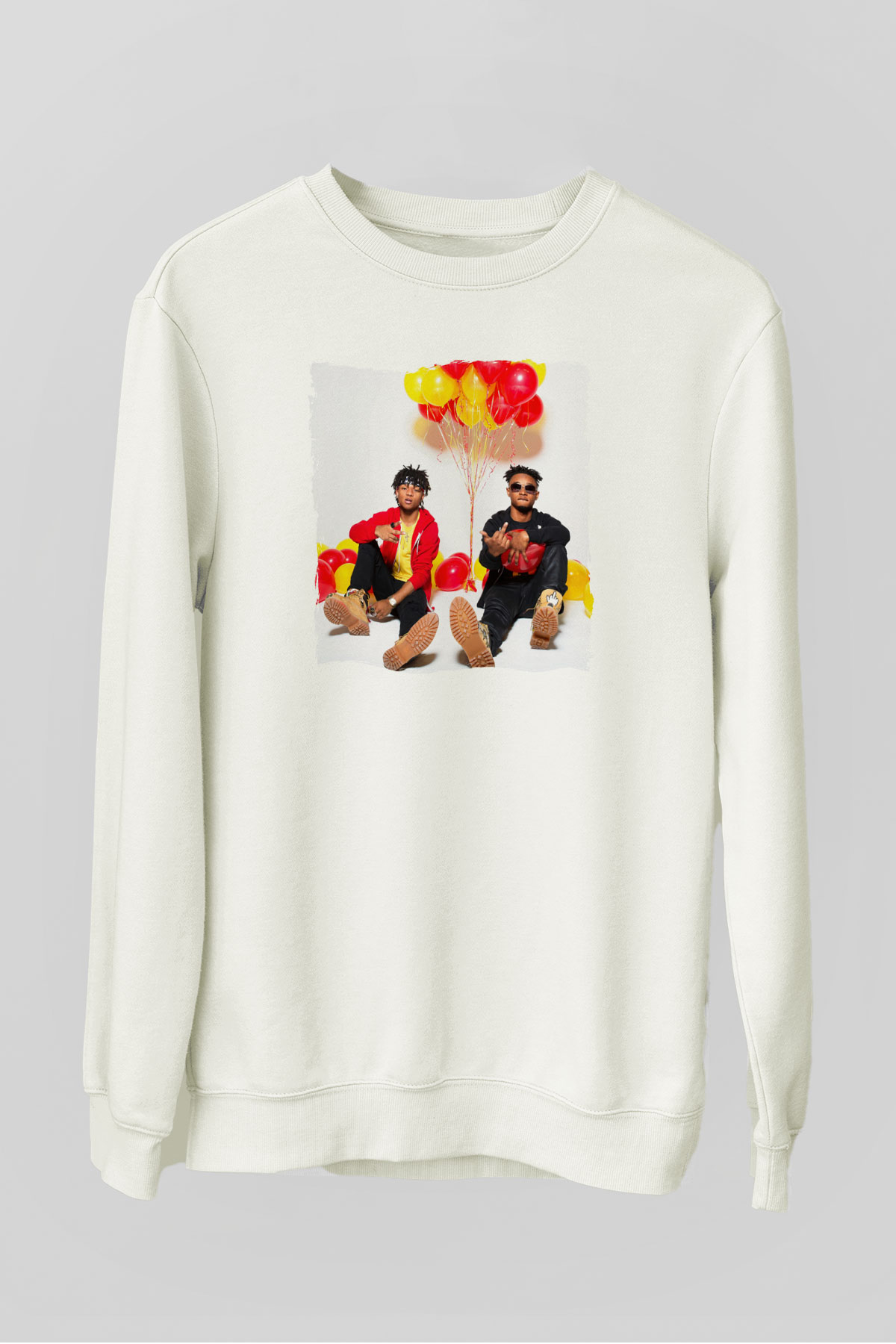 Rae Sremmurd Beyaz Unisex Sweatshirt