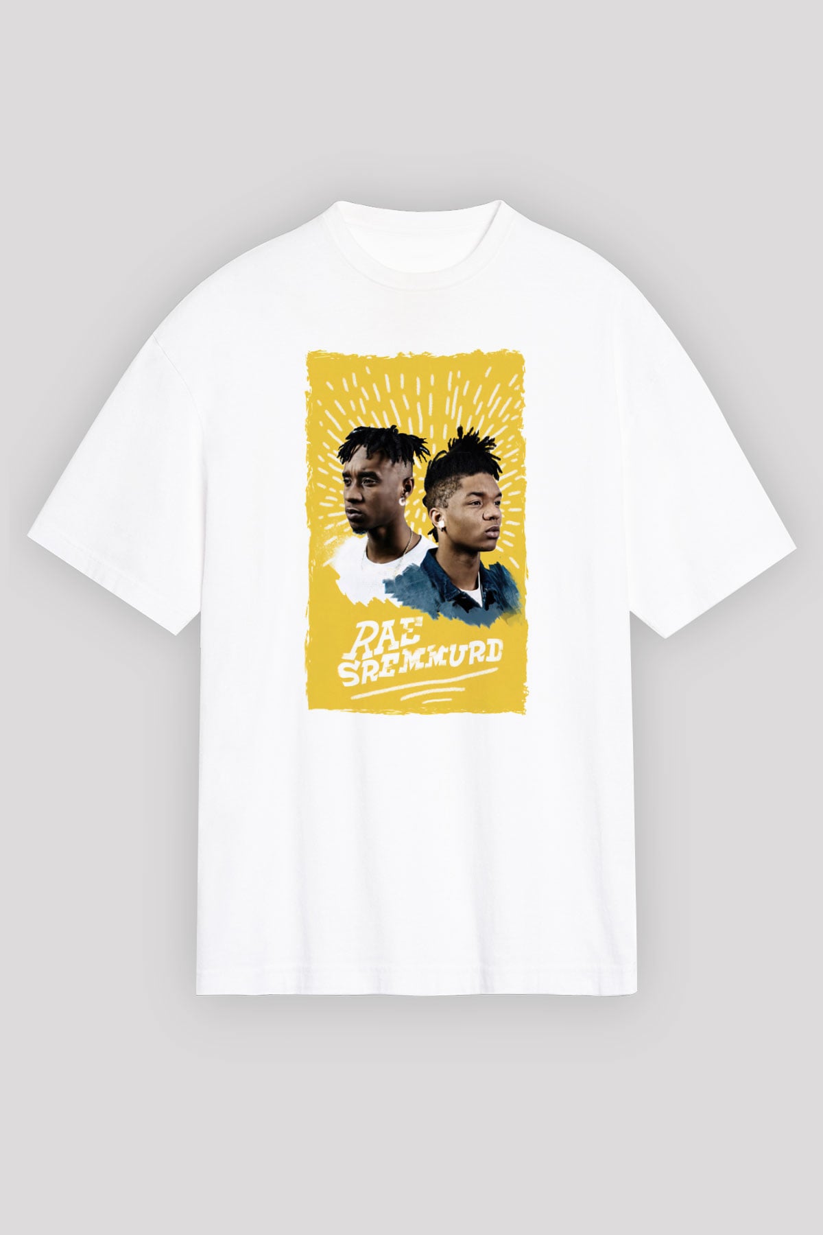 Rae Sremmurd Beyaz Unisex Tişört T-Shirt - TişörtFabrikası
