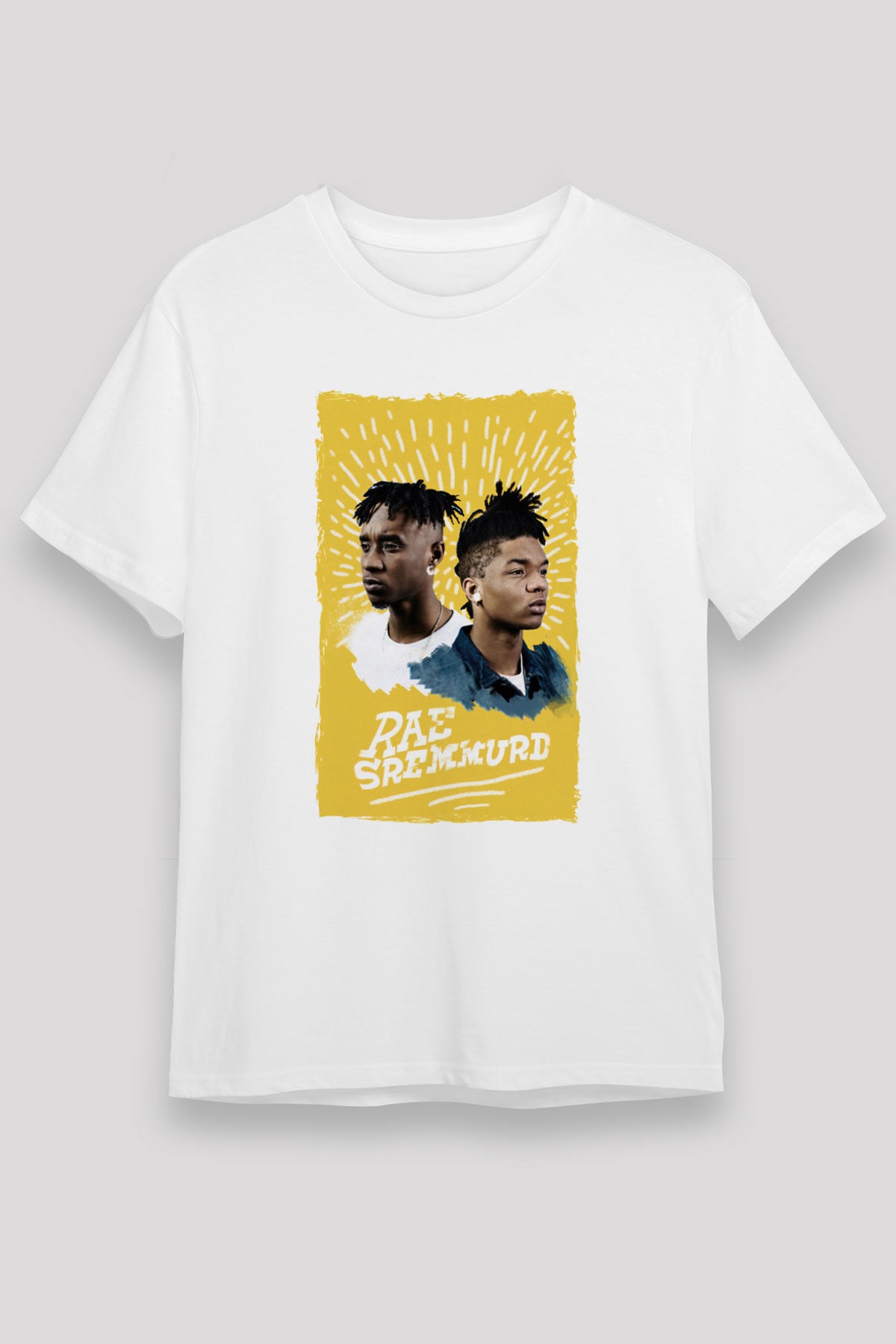 Rae Sremmurd Beyaz Unisex Tişört T-Shirt - TişörtFabrikası
