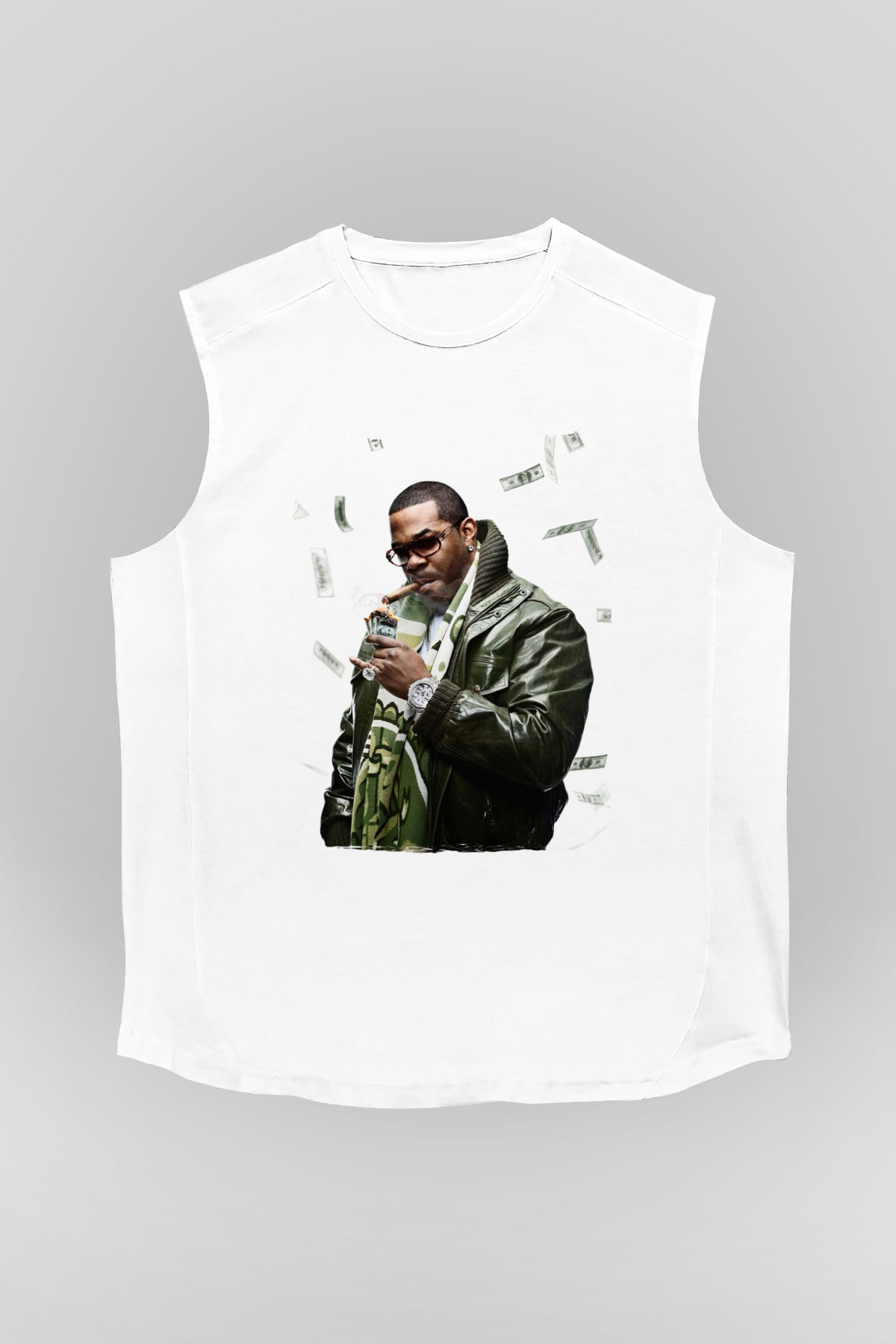 Raekwon Beyaz Unisex Kolsuz Tişört
