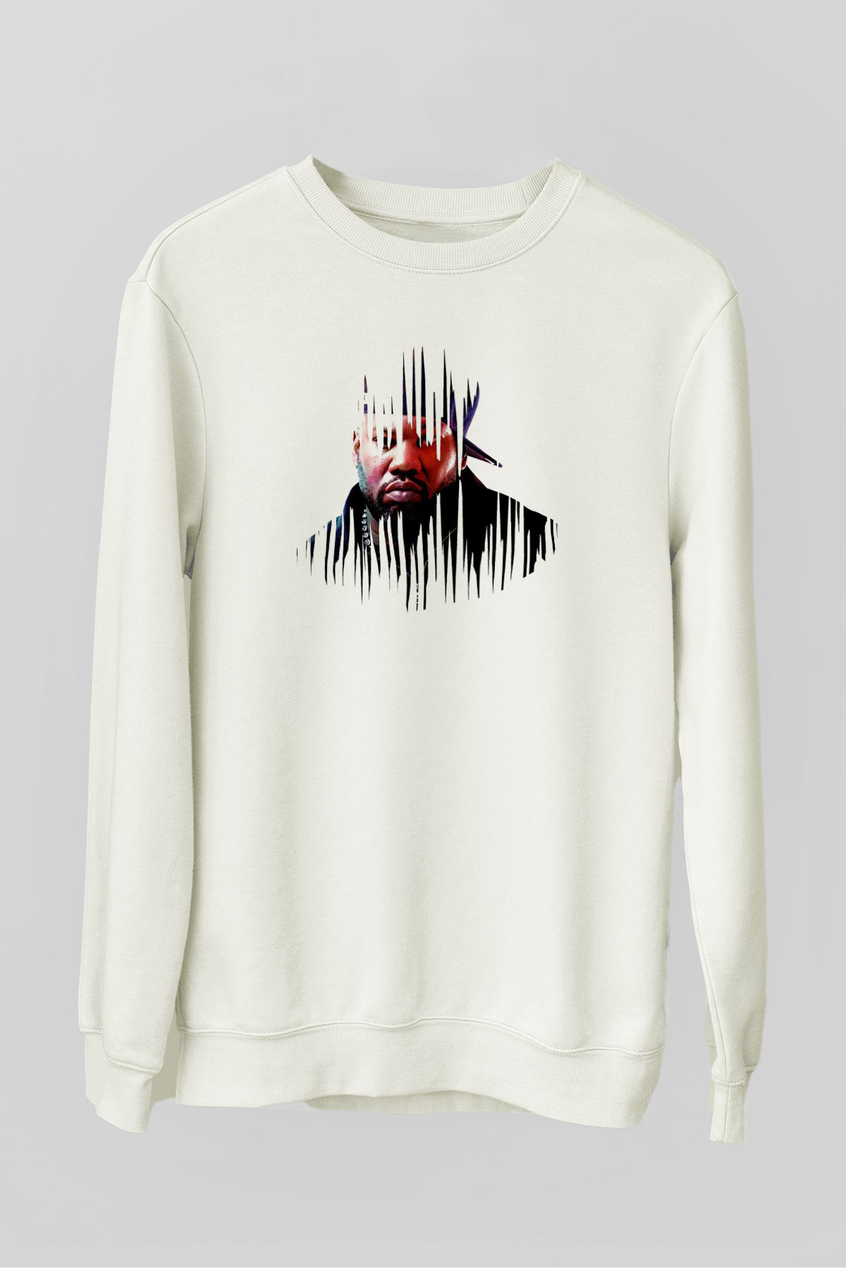 Raekwon Beyaz Unisex Sweatshirt