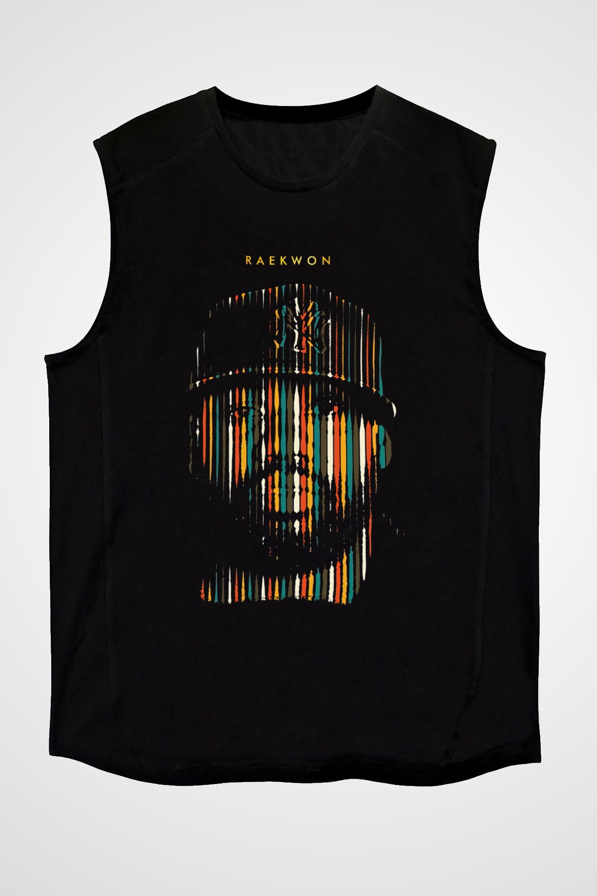 Raekwon Siyah Unisex Kolsuz Tişört