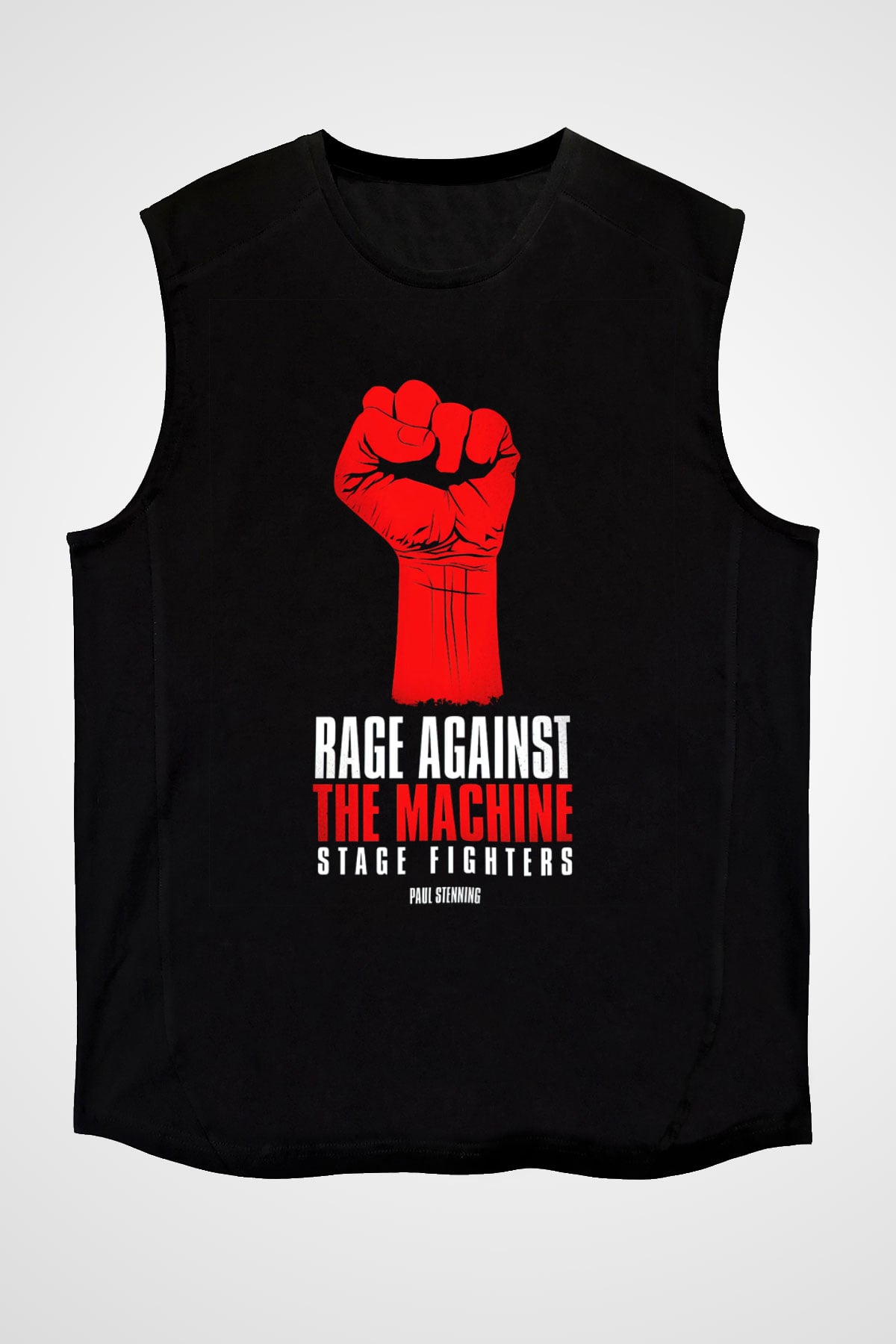 Rage Against the Machine Siyah Unisex Kolsuz Tişört