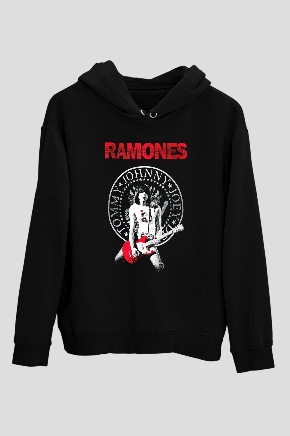Ramones Siyah Unisex Hoodie