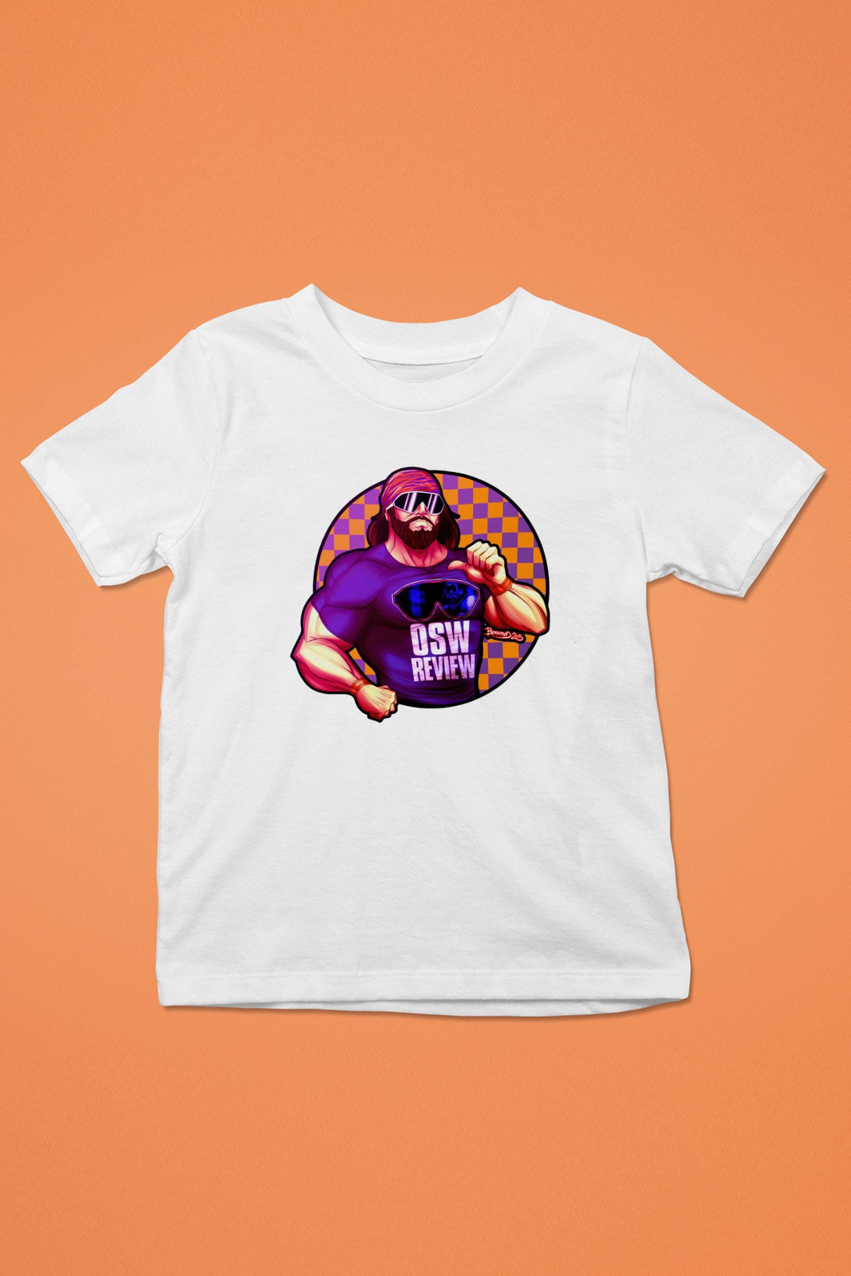Randy Savage Beyaz Unisex  Çocuk Tişört