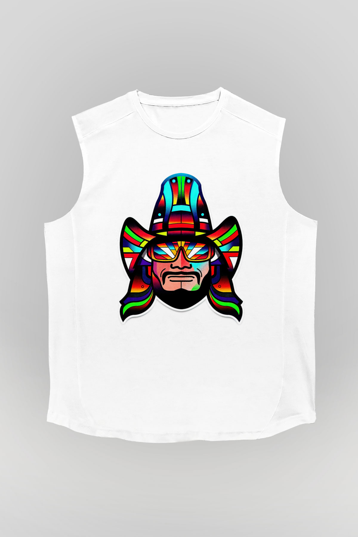 Randy Savage Beyaz Unisex  Kolsuz Tişört