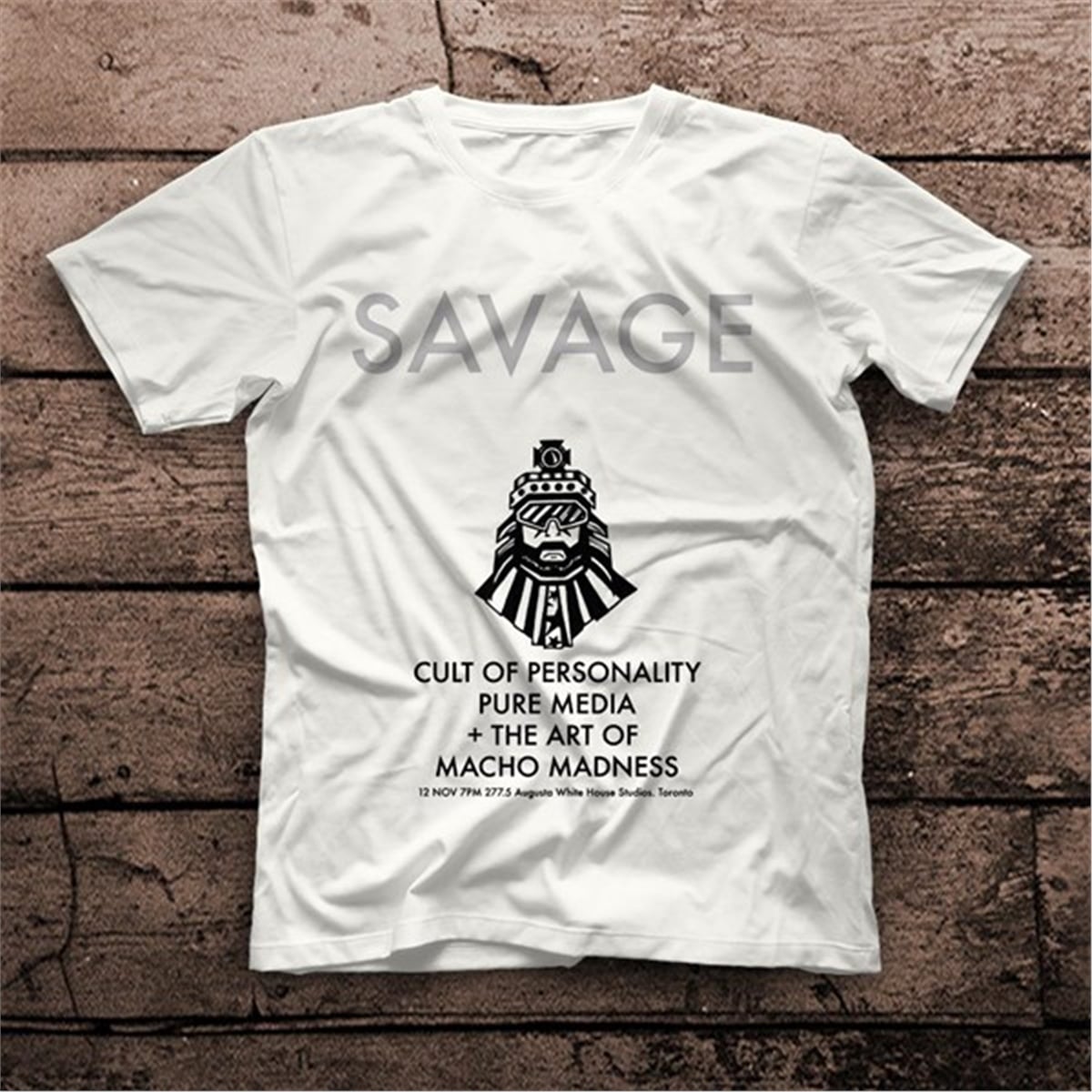 Randy Savage Beyaz Unisex Tişört