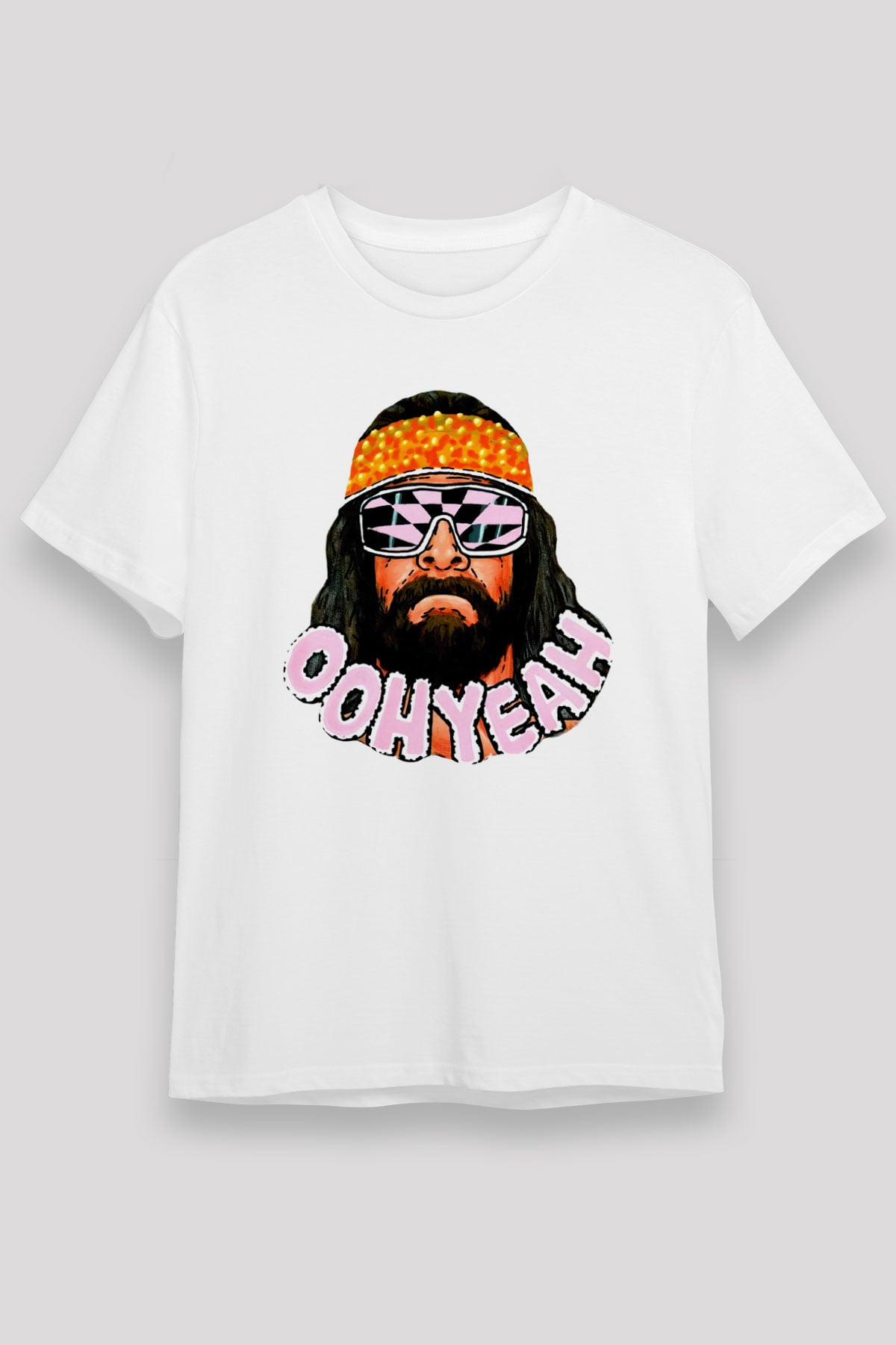 Randy Savage Beyaz Unisex Tişört