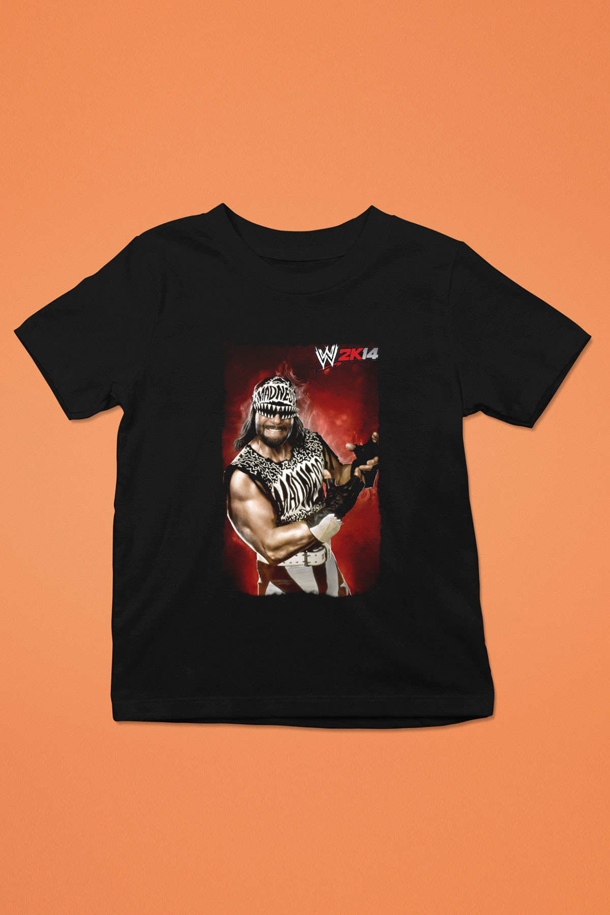 Randy Savage Siyah Unisex  Çocuk Tişört