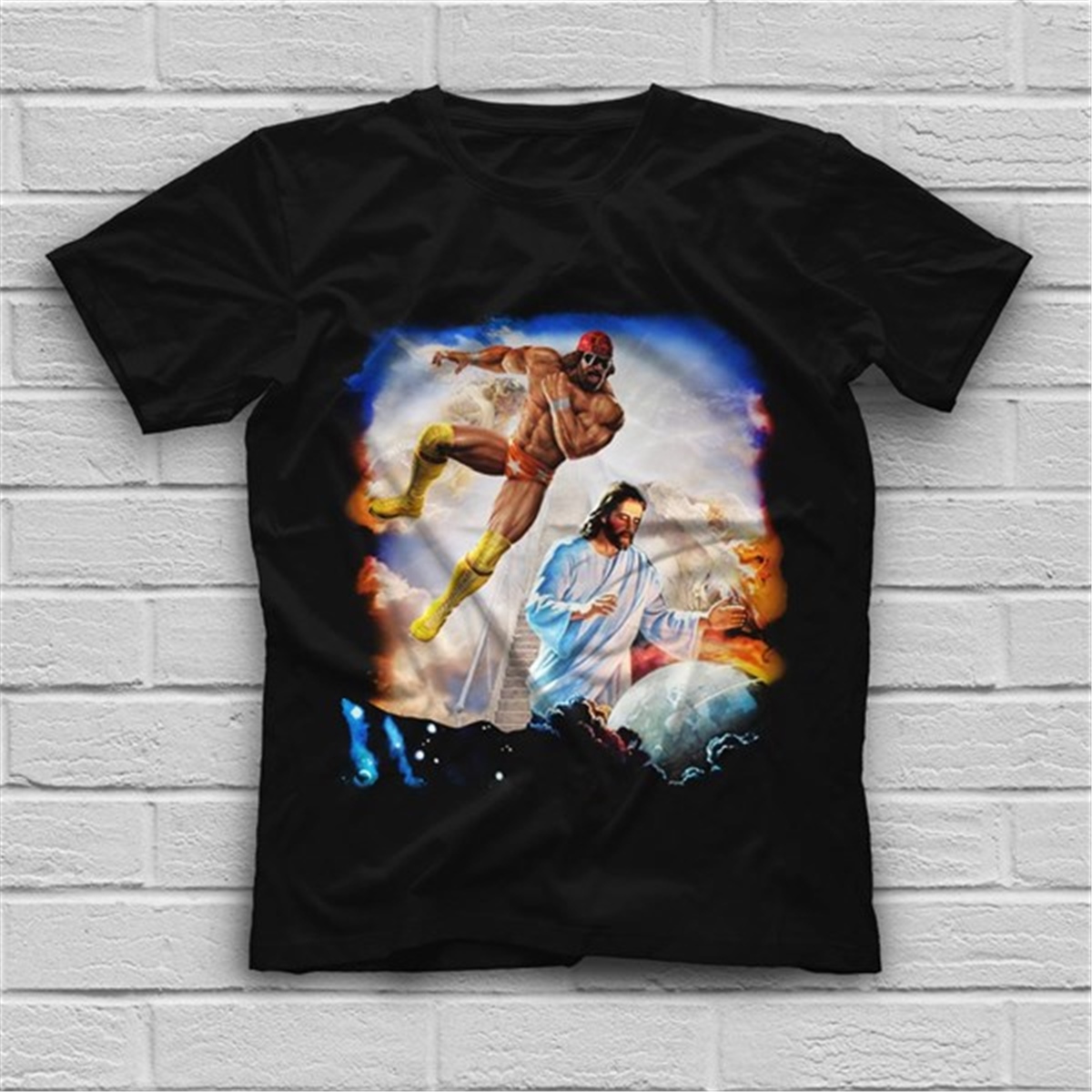 Randy Savage Siyah Unisex Tişört