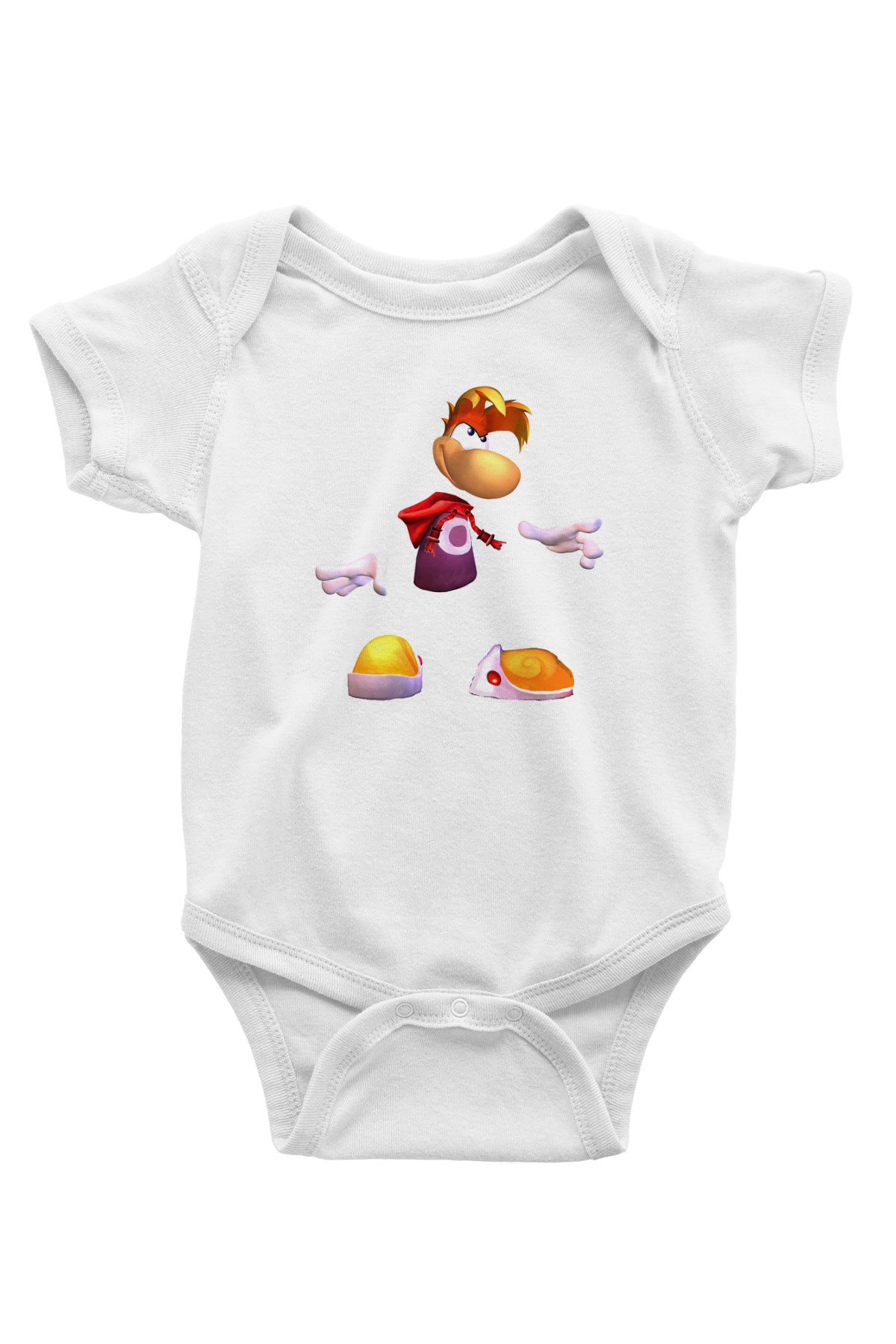 Rayman Beyaz Bebek Body - Zıbın