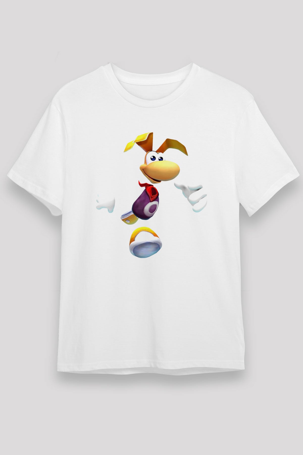 Rayman Beyaz Unisex Tişört T-Shirt