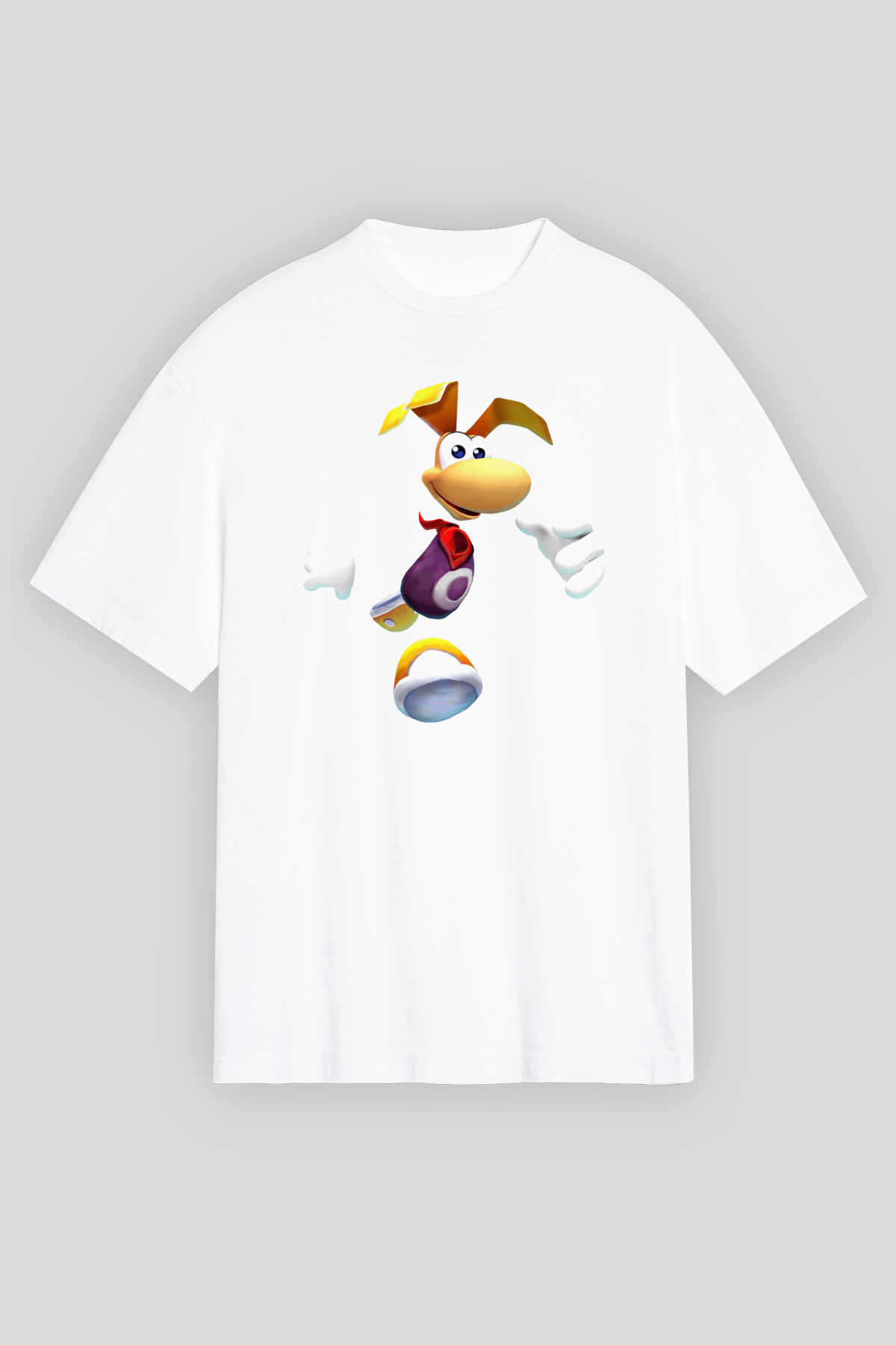 Rayman Beyaz Unisex Tişört T-Shirt